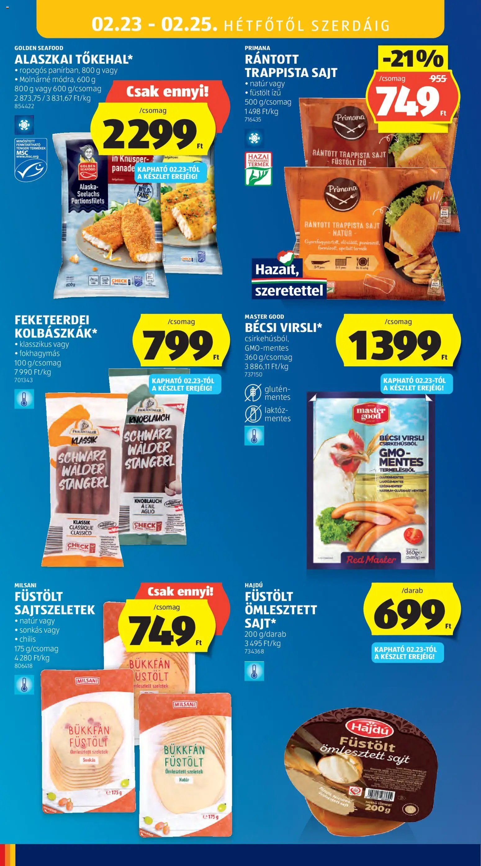 Aldi újság 2026.02.19. Akciós újság Aldi (2026-02-19 - 2026-02-25)