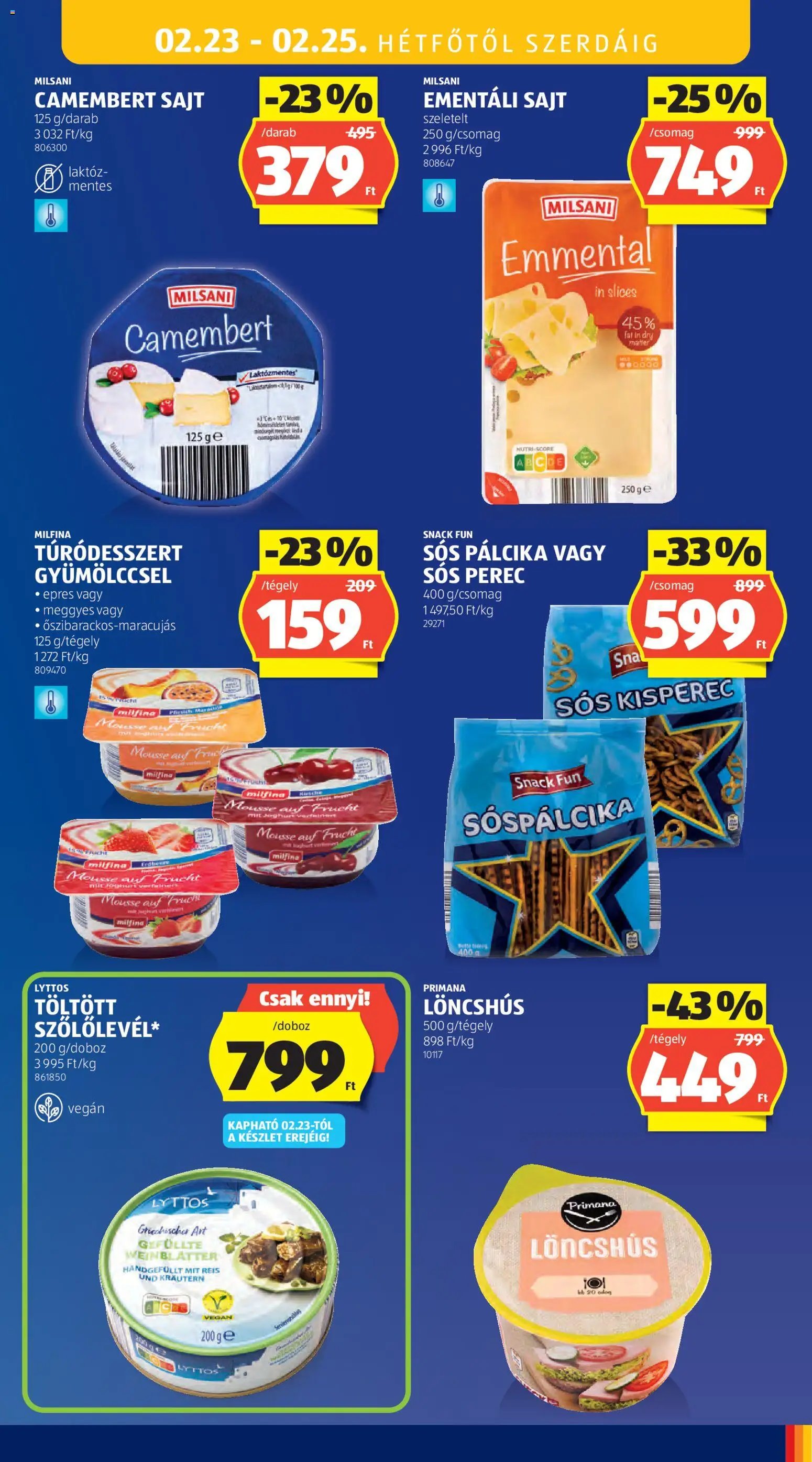 Aldi újság 2026.02.19. Akciós újság Aldi (2026-02-19 - 2026-02-25)