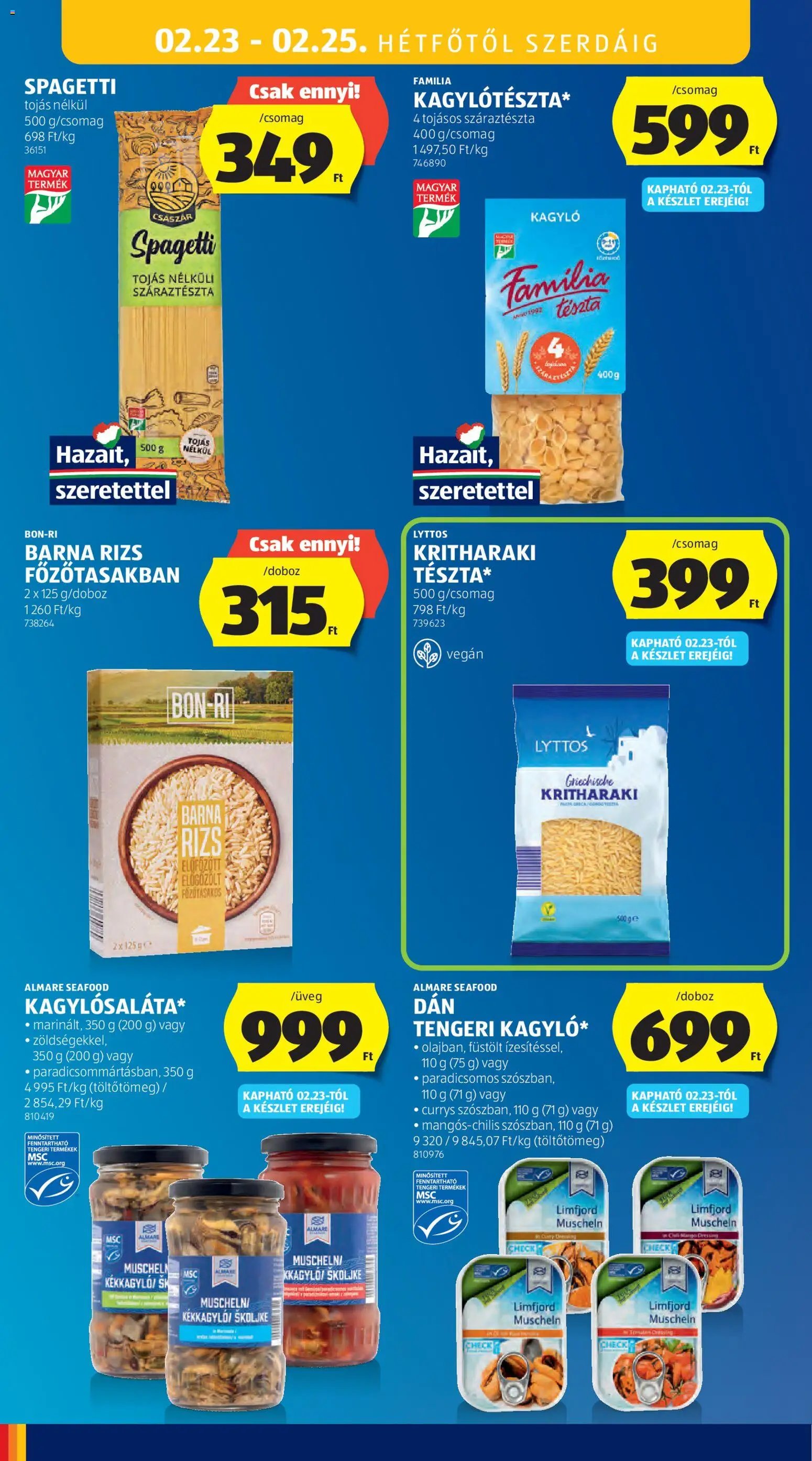 Aldi újság 2026.02.19. Akciós újság Aldi (2026-02-19 - 2026-02-25)