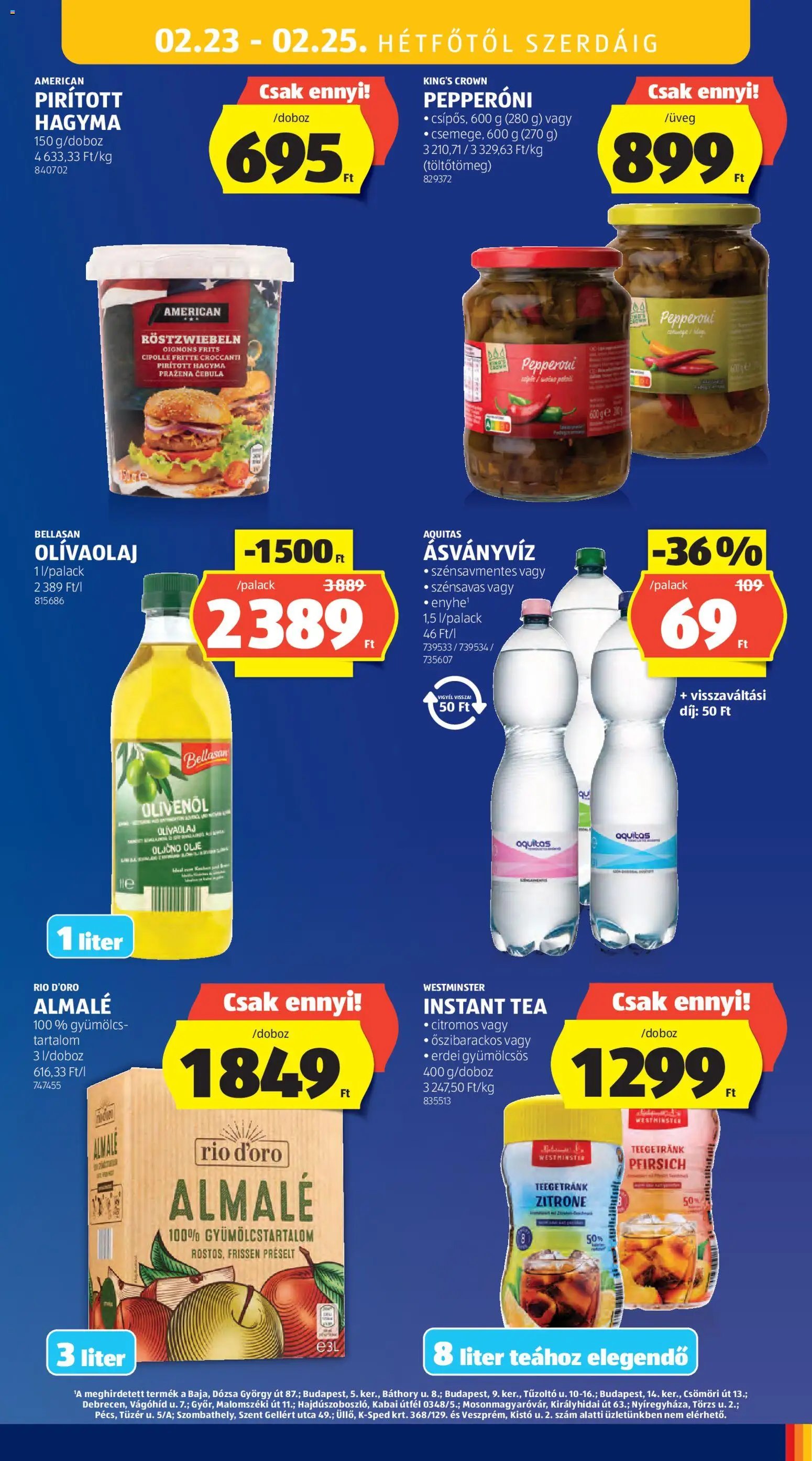 Aldi újság 2026.02.19. Akciós újság Aldi (2026-02-19 - 2026-02-25)