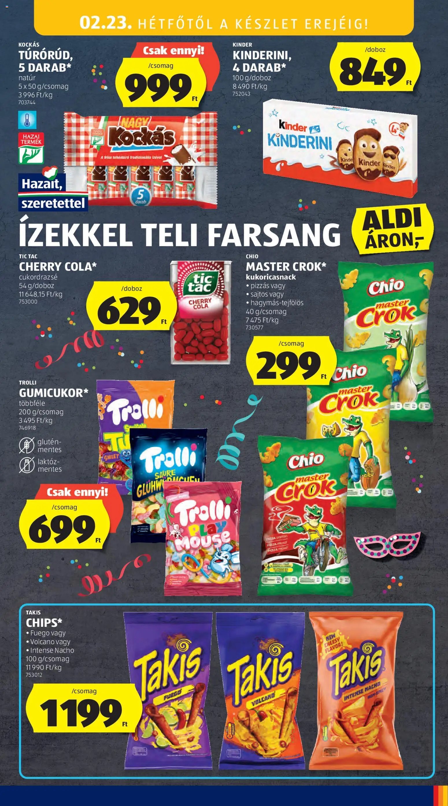 Aldi újság 2026.02.19. Akciós újság Aldi (2026-02-19 - 2026-02-25)