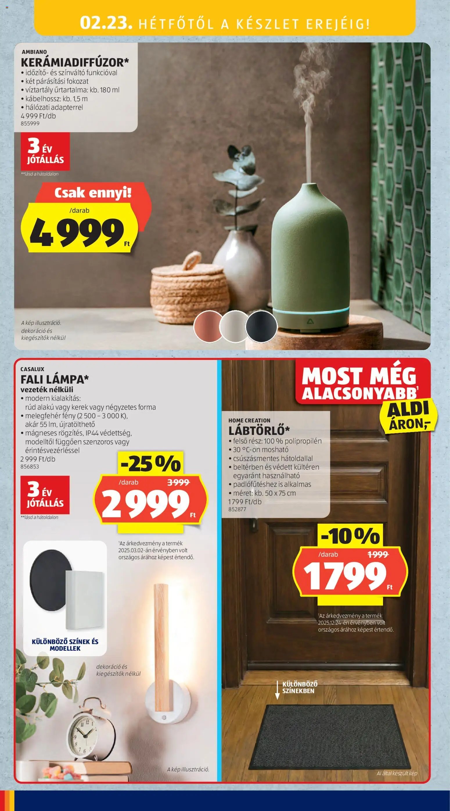 Aldi újság 2026.02.19. Akciós újság Aldi (2026-02-19 - 2026-02-25)