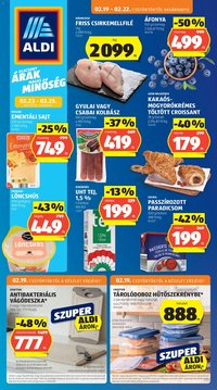 Aldi újság 2026.02.19. Akciós újság Aldi (2026-02-19 - 2026-02-25)