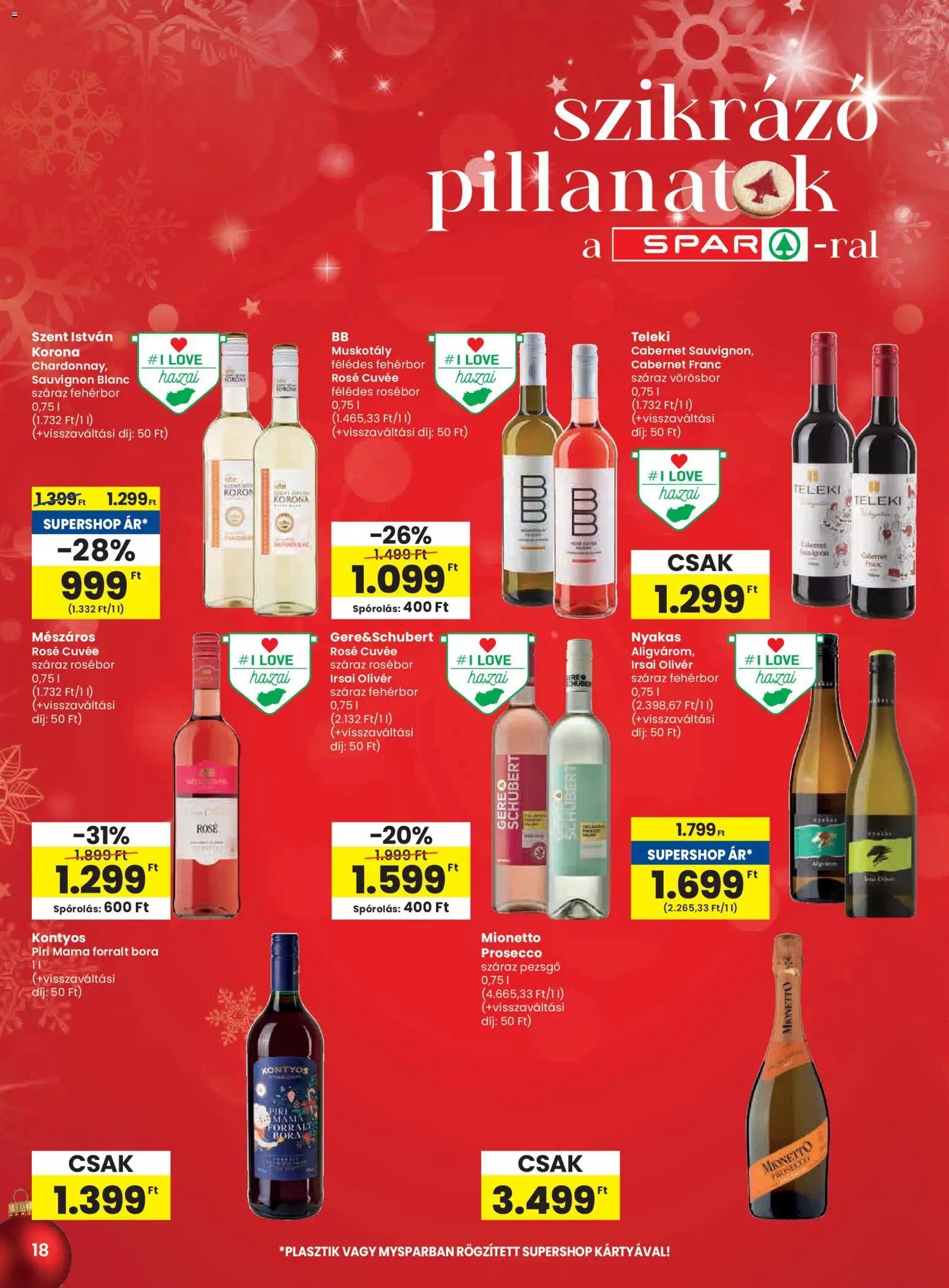 Spar újság 2025.11.27. Akciós újság Spar (2025-11-27 - 2025-12-03)