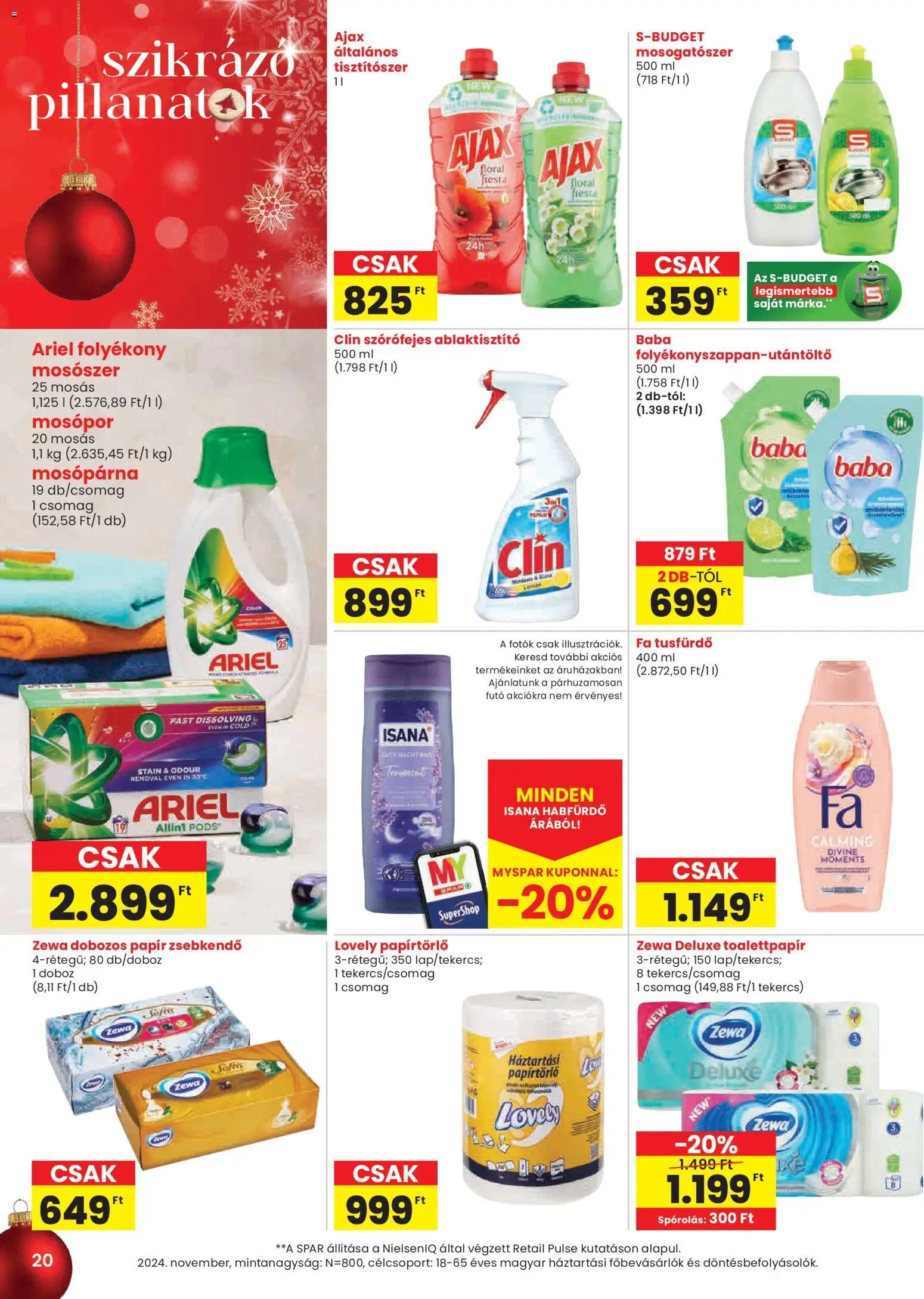 Spar újság 2025.11.27. Akciós újság Spar (2025-11-27 - 2025-12-03)