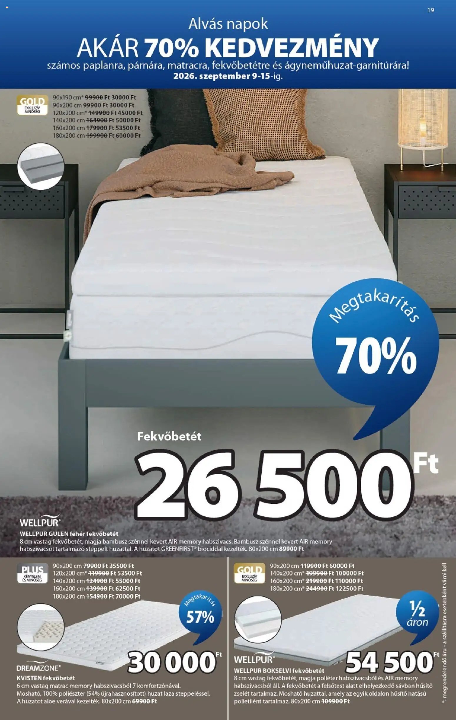 JYSK újság 2026.09.09. JYSK akciós újság