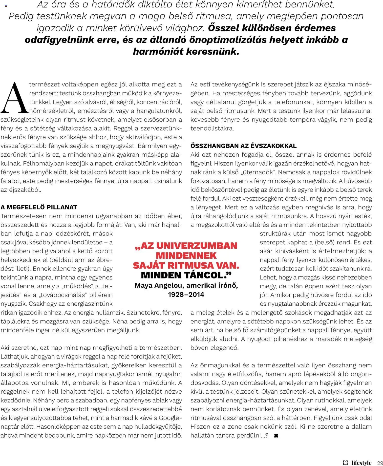 Müller újság 2026.10.02. Müller Lifestyle magazin