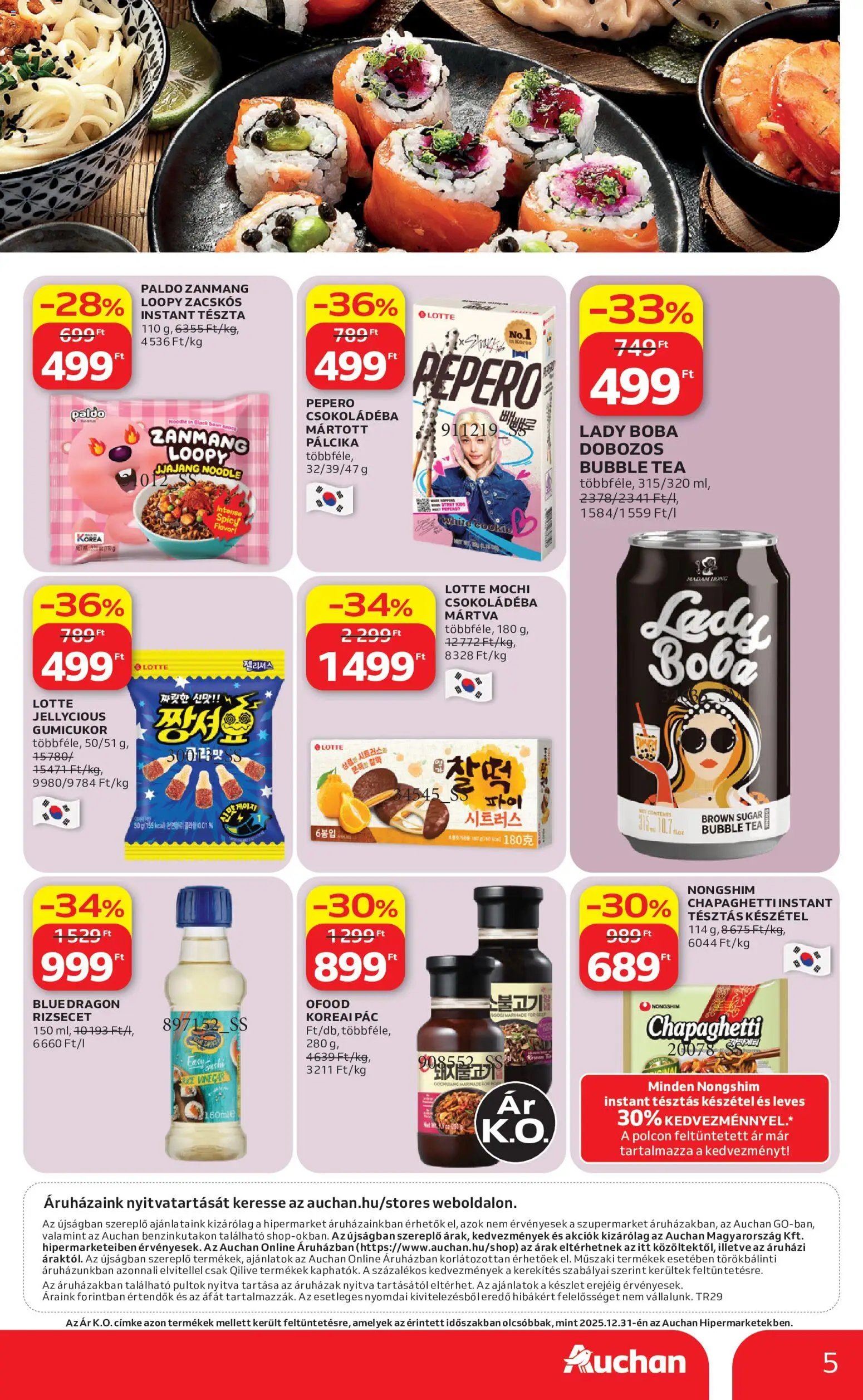 Auchan újság 2026.07.16. Auchan Ázsiai ajánlataink