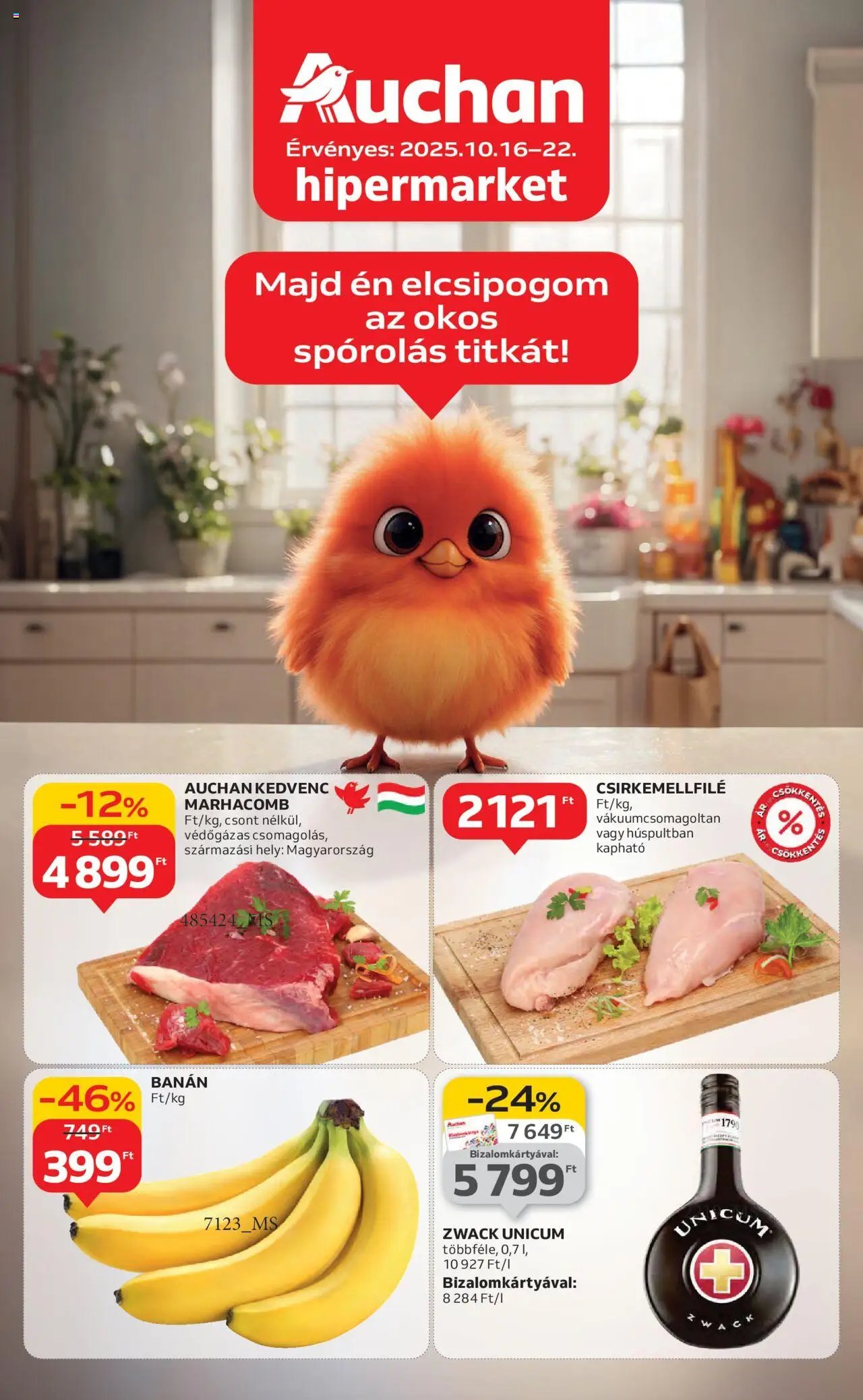 Auchan újság 2025.10.16. Akciós újság Auchan (2025-10-16 - 2025-10-22)