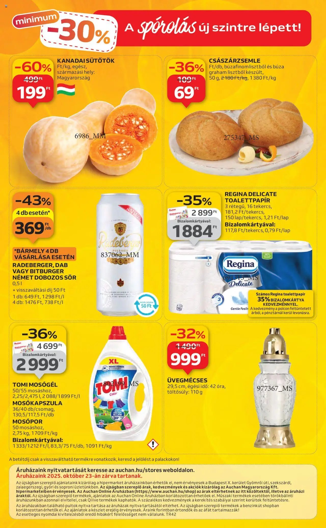 Auchan újság 2025.10.16. Akciós újság Auchan (2025-10-16 - 2025-10-22)