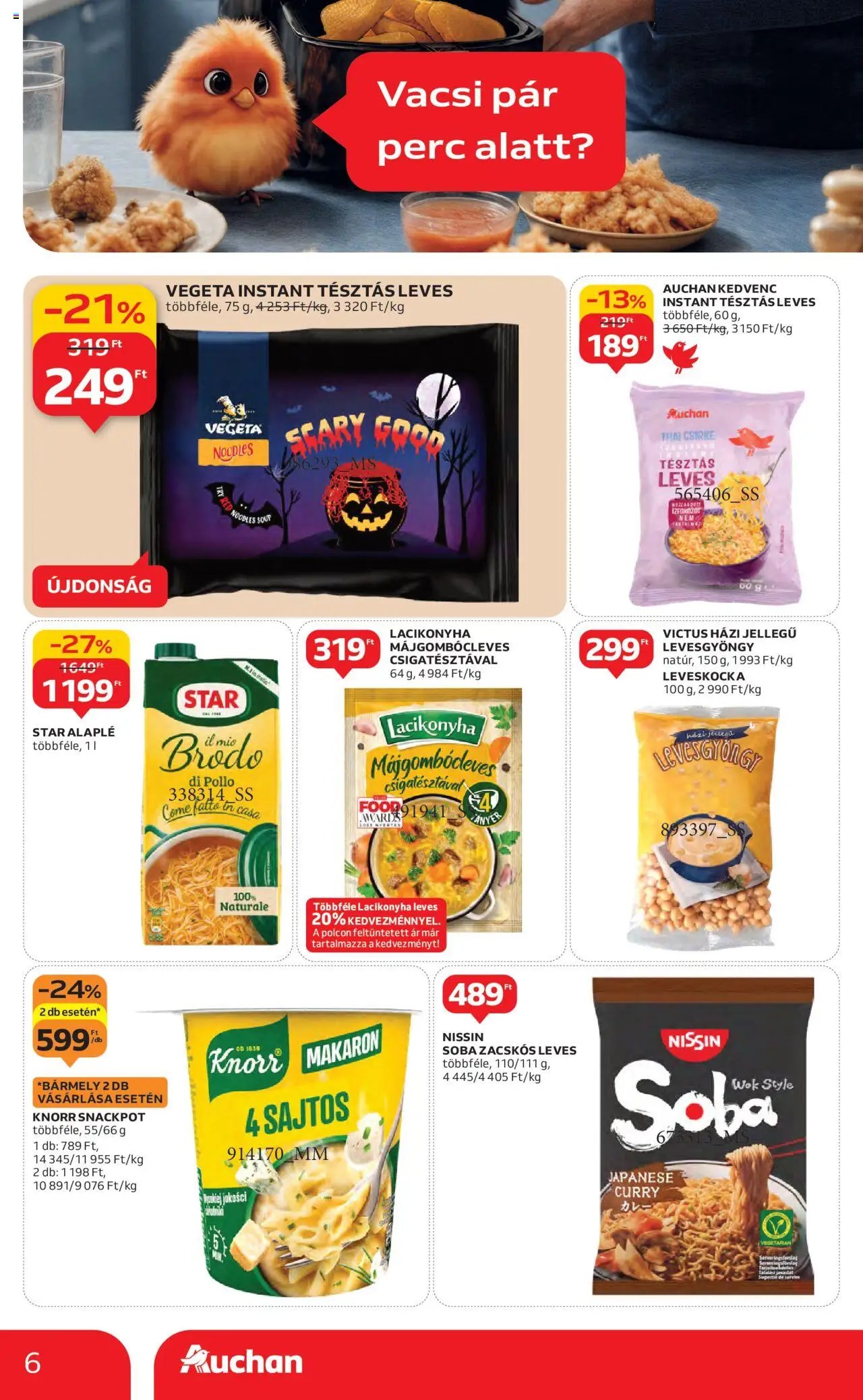 Auchan újság 2025.10.16. Akciós újság Auchan (2025-10-16 - 2025-10-22)