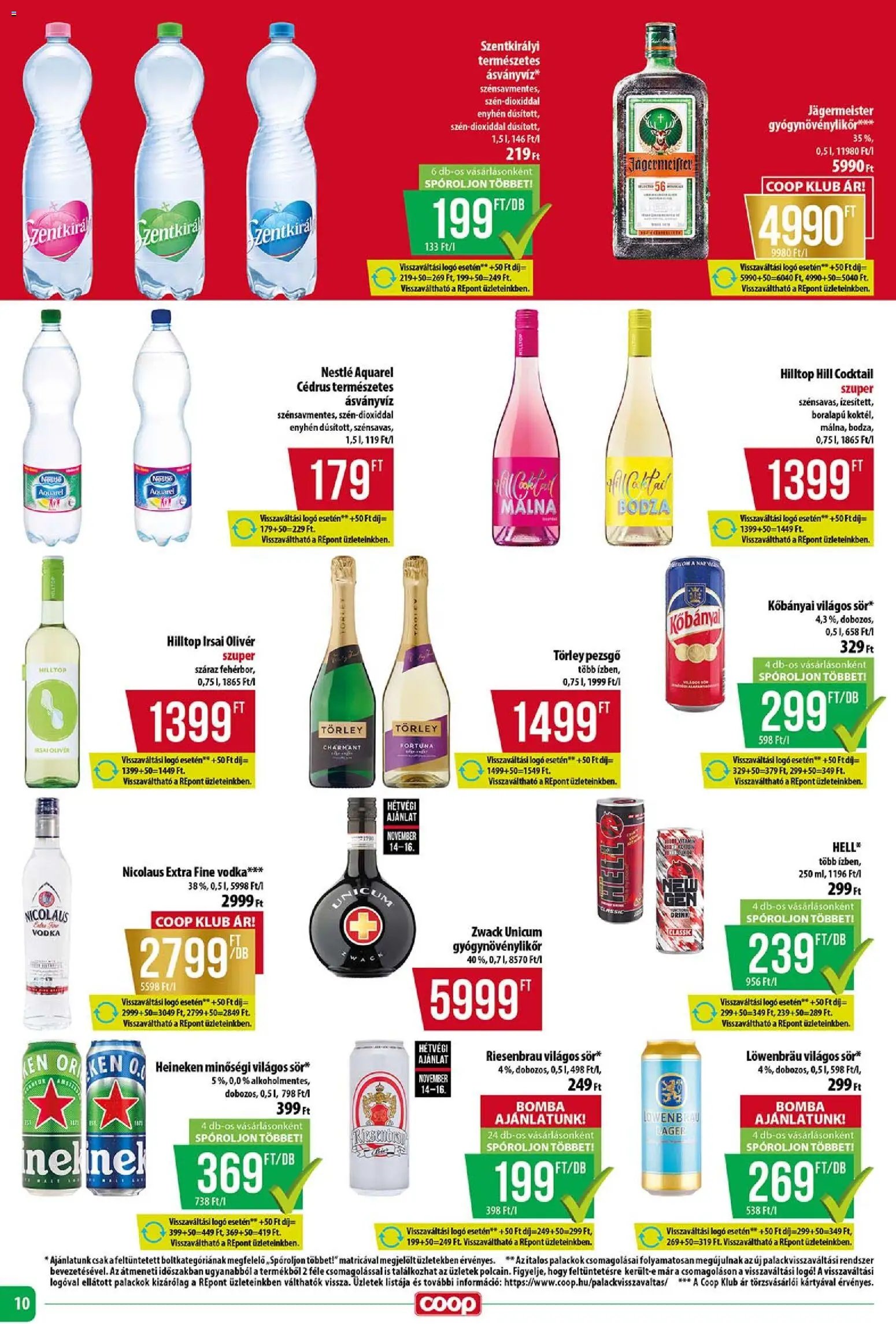 COOP újság 2025.11.13. Tisza - Abc & Szuper (2025-11-13 - 2025-11-19)