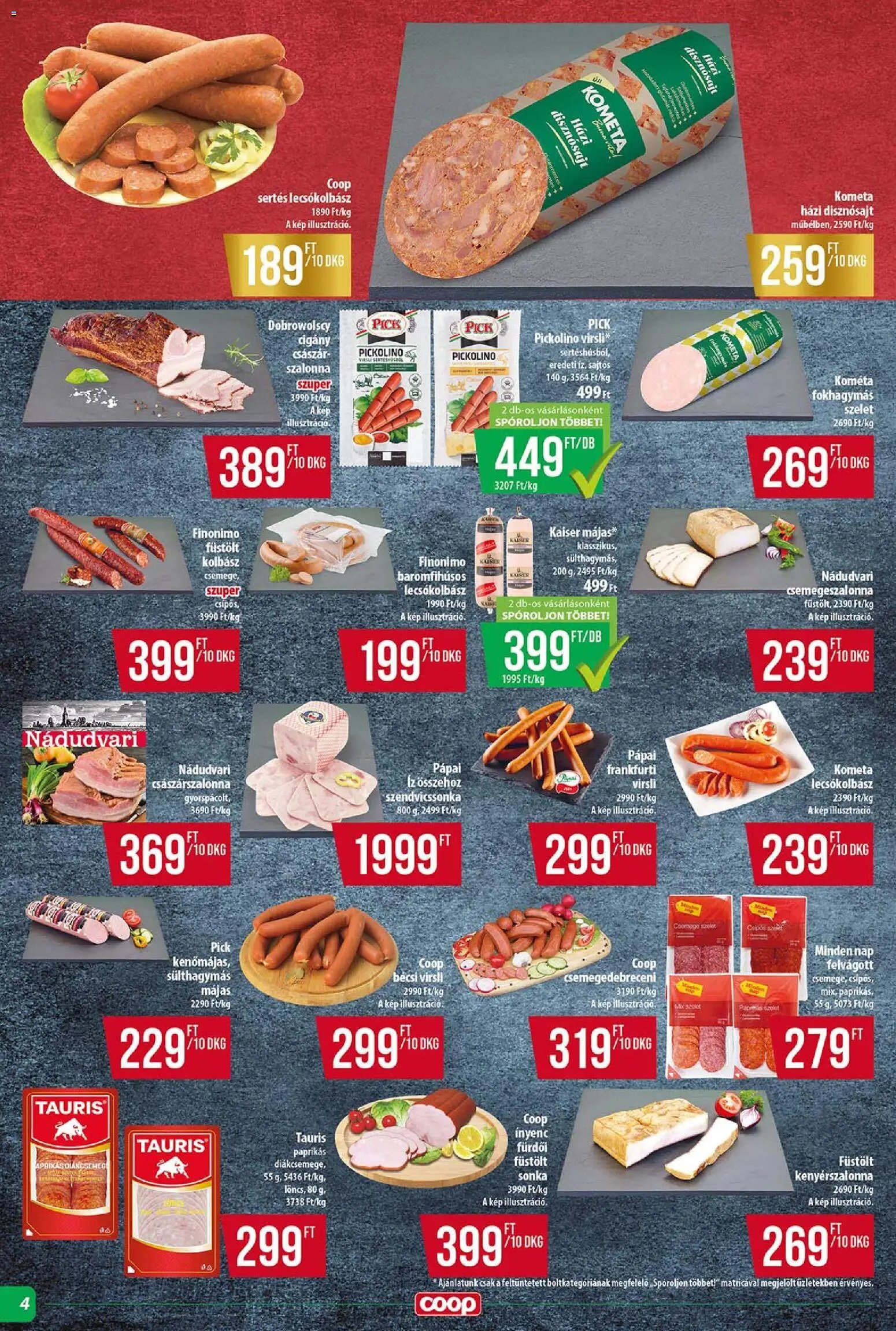 COOP újság 2025.11.13. Tisza - Abc & Szuper (2025-11-13 - 2025-11-19)