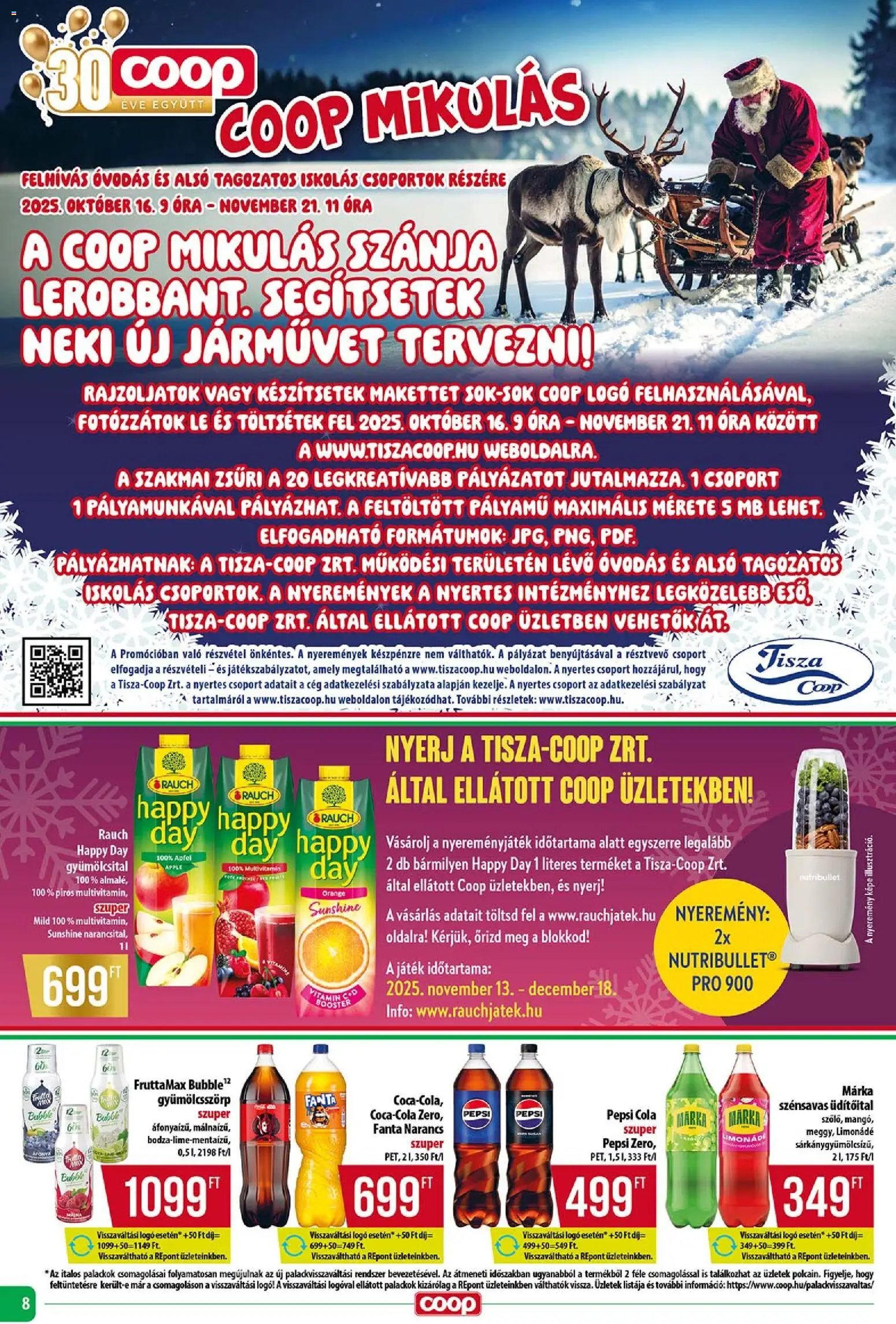 COOP újság 2025.11.13. Tisza - Abc & Szuper (2025-11-13 - 2025-11-19)