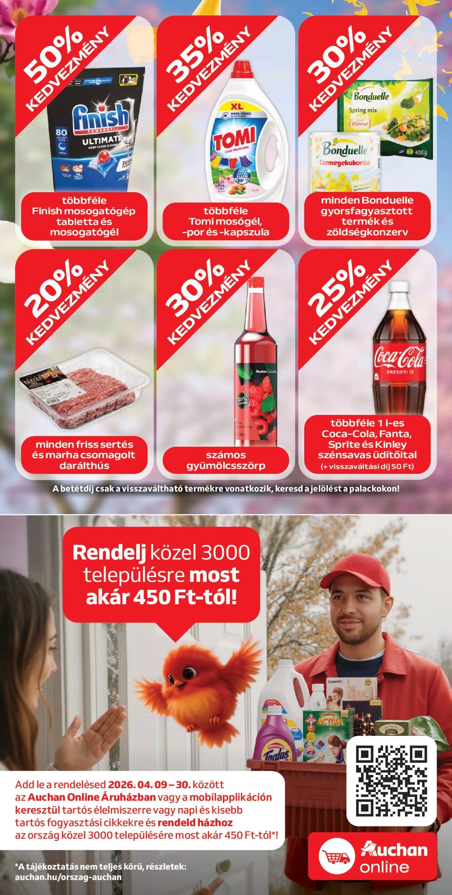 Auchan újság 2026.04.09. Auchan Kuponfüzet (2026-04-09 - 2026-04-19)