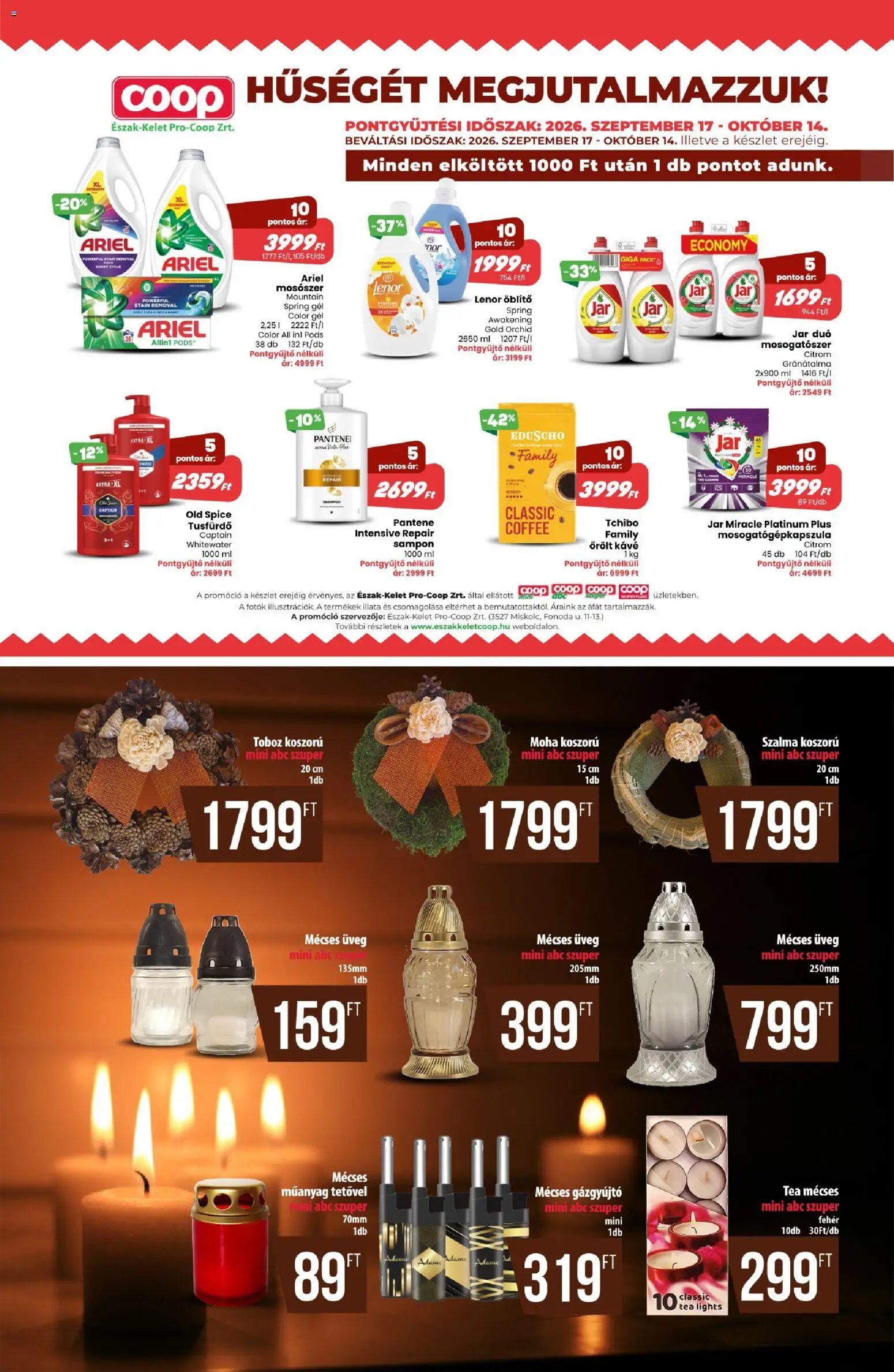COOP újság 2026.09.24. COOP - Újság Észak Kelet Pro-Coop Zrt