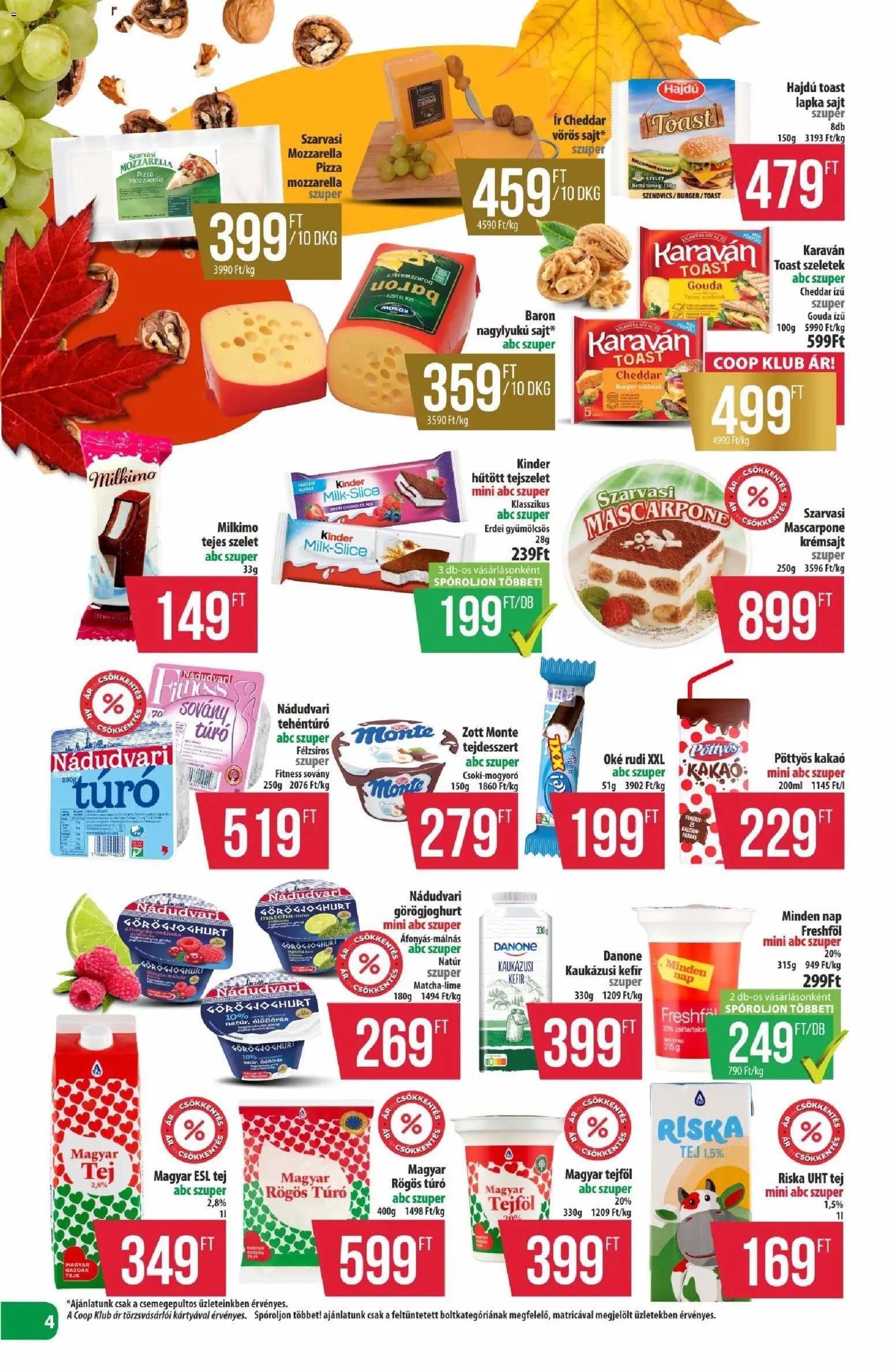 COOP újság 2026.09.24. COOP - Újság Észak Kelet Pro-Coop Zrt