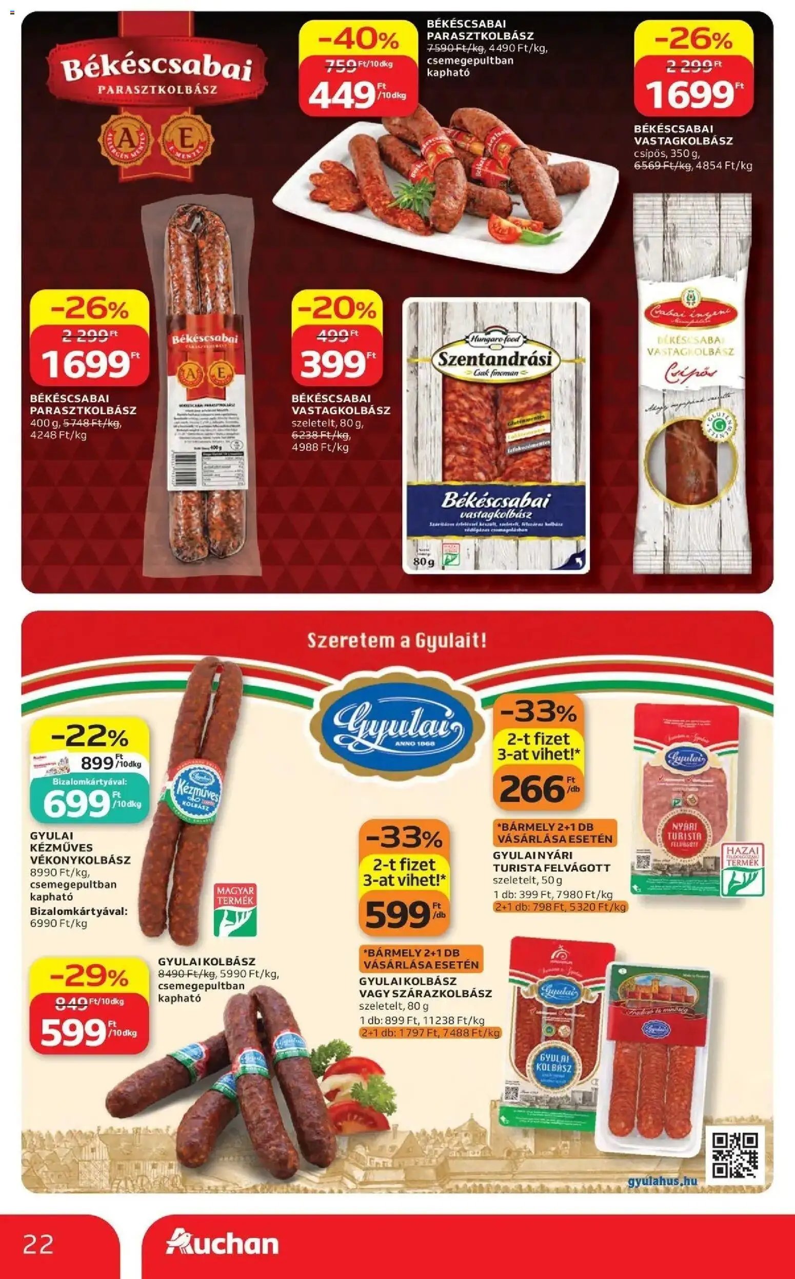 Auchan újság 2026.05.14. Auchan akciós újság Budapest (2026-05-14 - 2026-05-20)