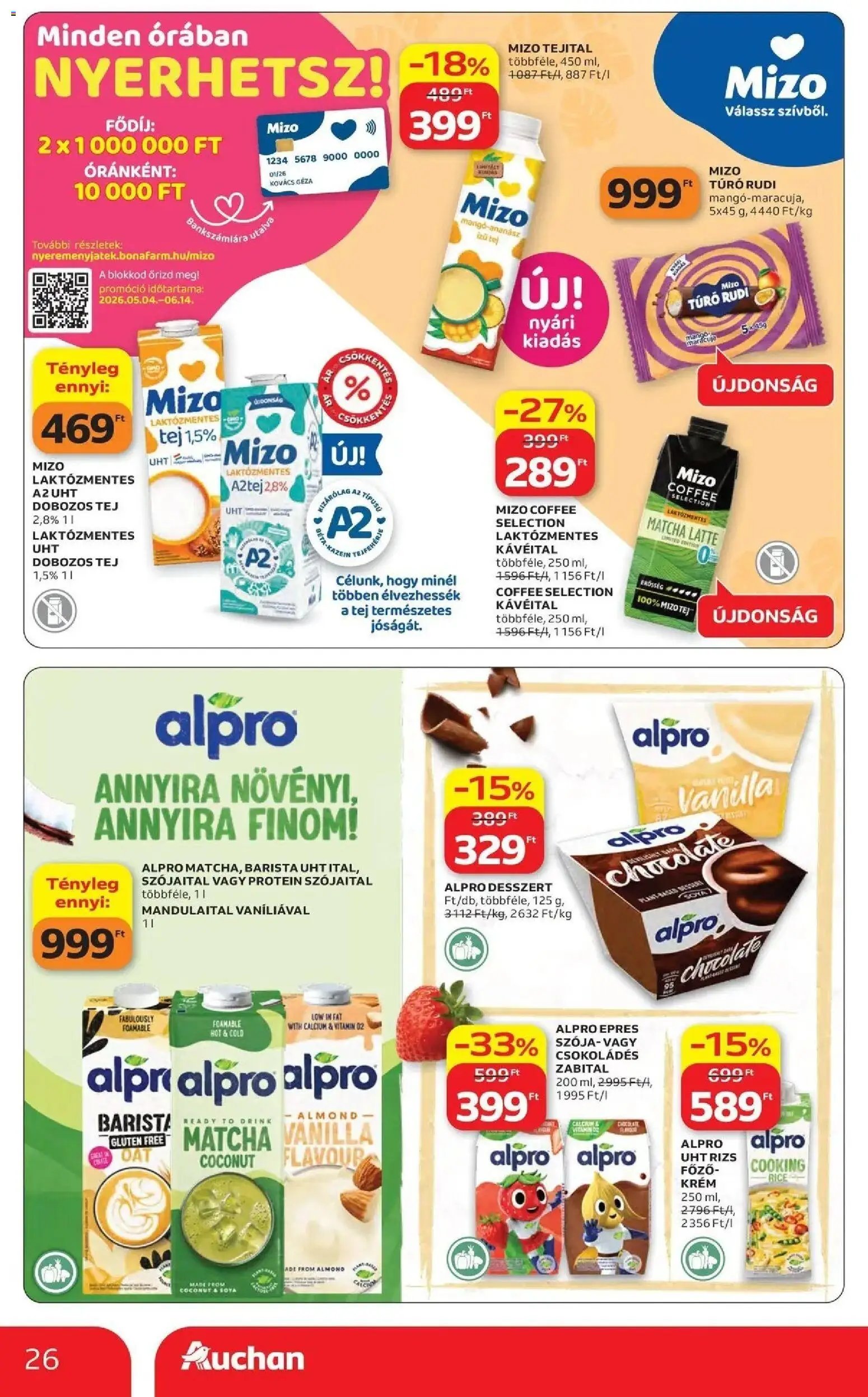 Auchan újság 2026.05.14. Auchan akciós újság Budapest (2026-05-14 - 2026-05-20)