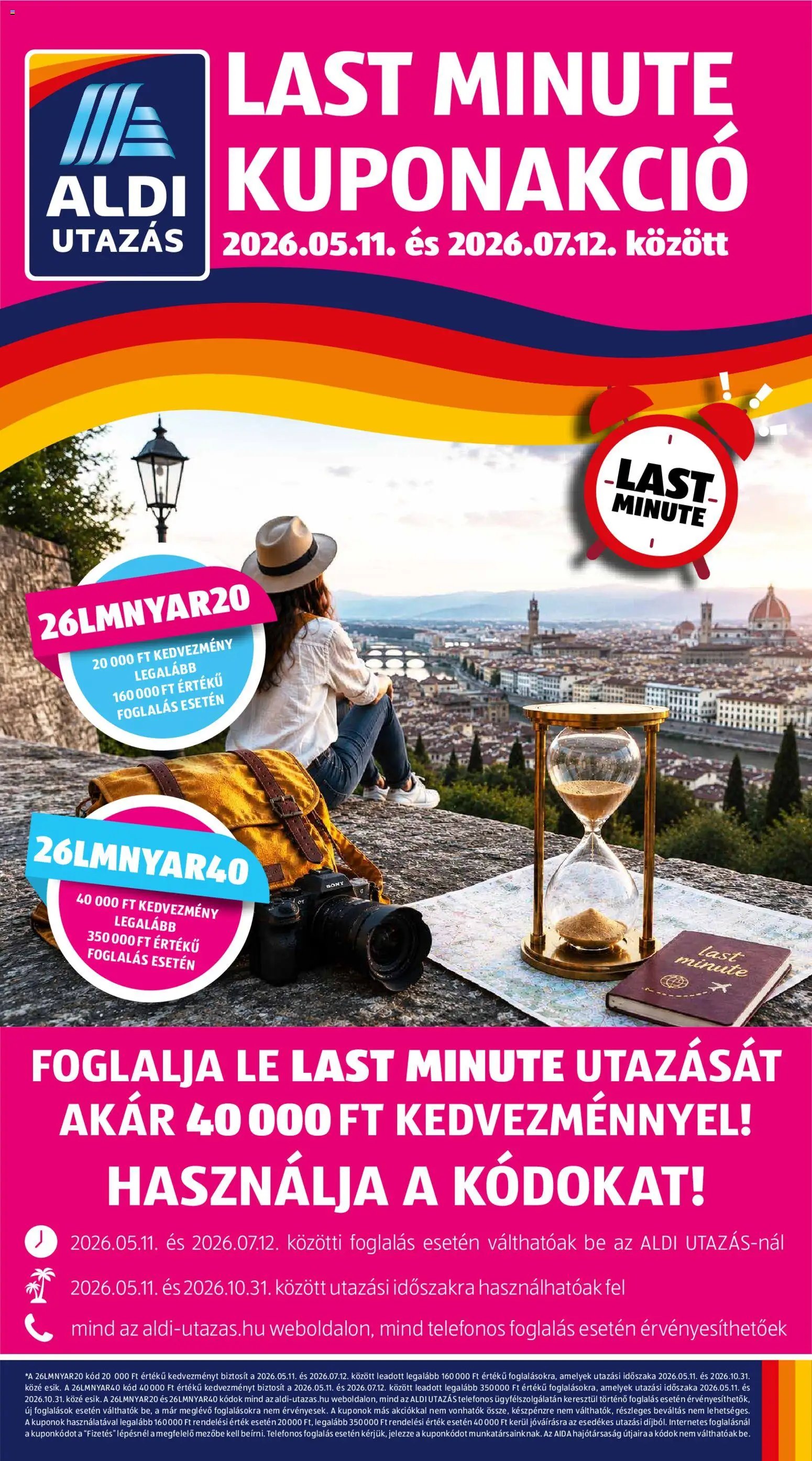 Aldi újság 2026.05.28. Aldi Utazás katalógus (2026-05-28 - 2026-06-03)