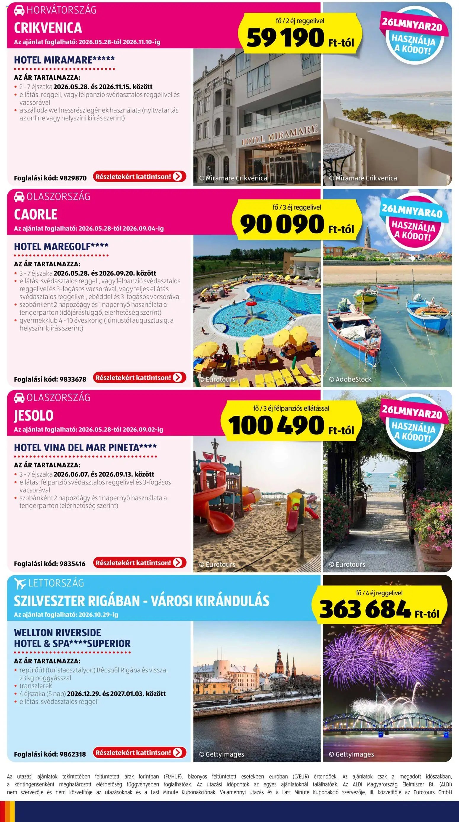 Aldi újság 2026.05.28. Aldi Utazás katalógus (2026-05-28 - 2026-06-03)