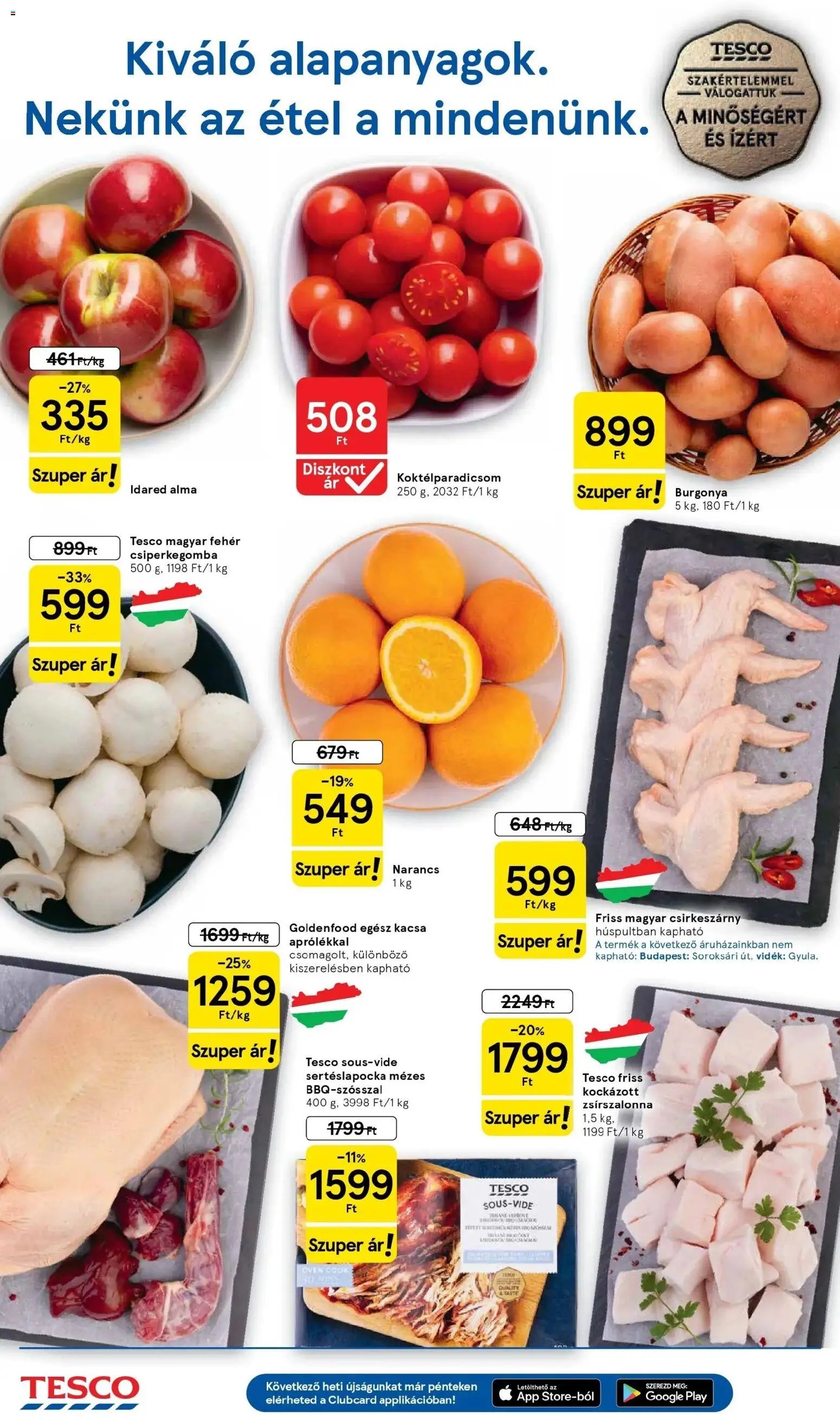 Tesco újság 2026.02.26. Aktuális akciós újság Tesco (2026-02-26 - 2026-03-04)