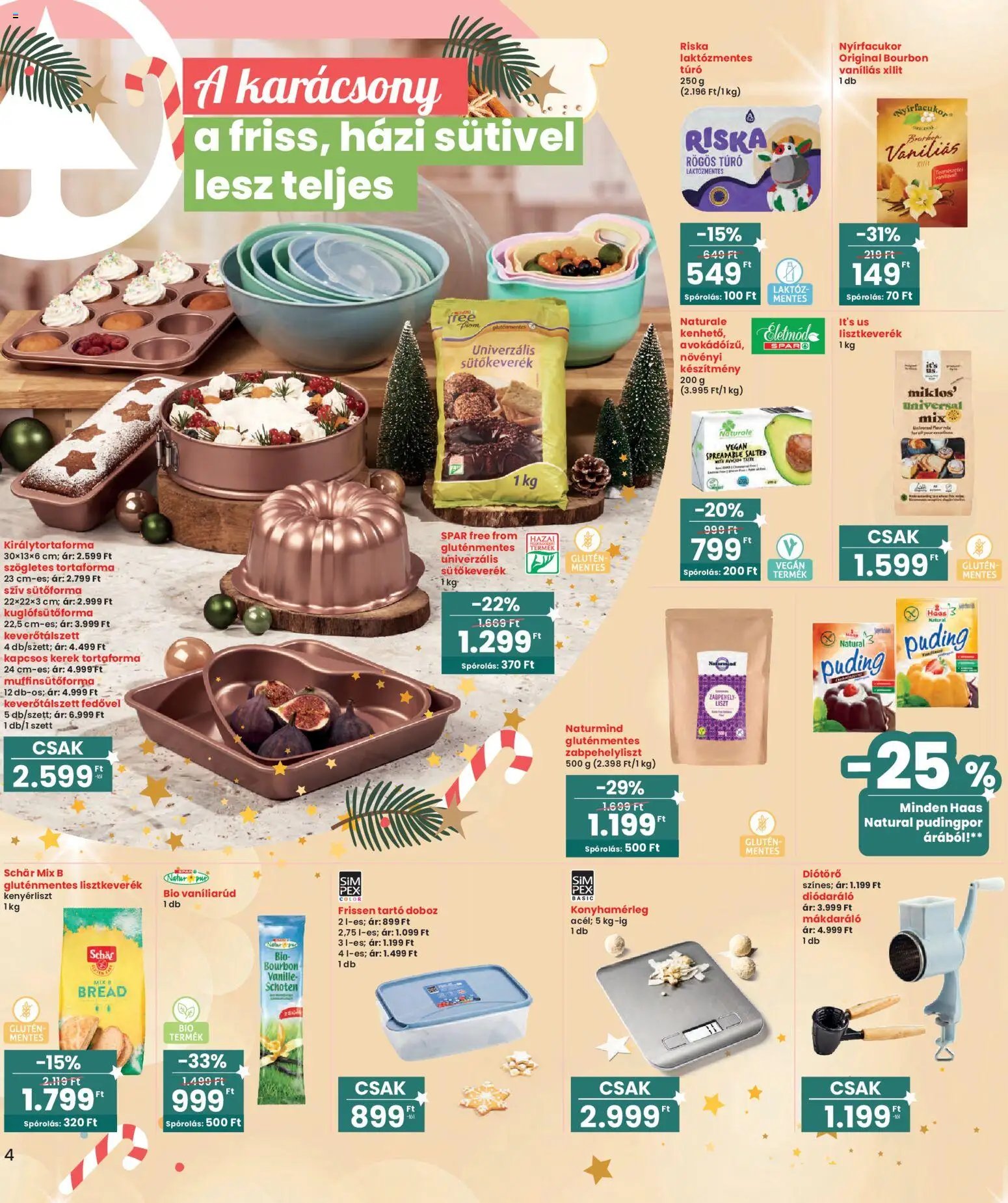 Interspar újság 2025.10.30. Ajándék katalógus (2025-10-30 - 2025-11-12)