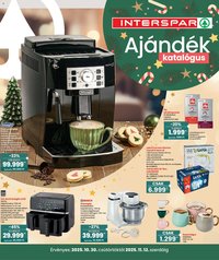 Interspar újság 2025.10.30. Ajándék katalógus (2025-10-30 - 2025-11-12)