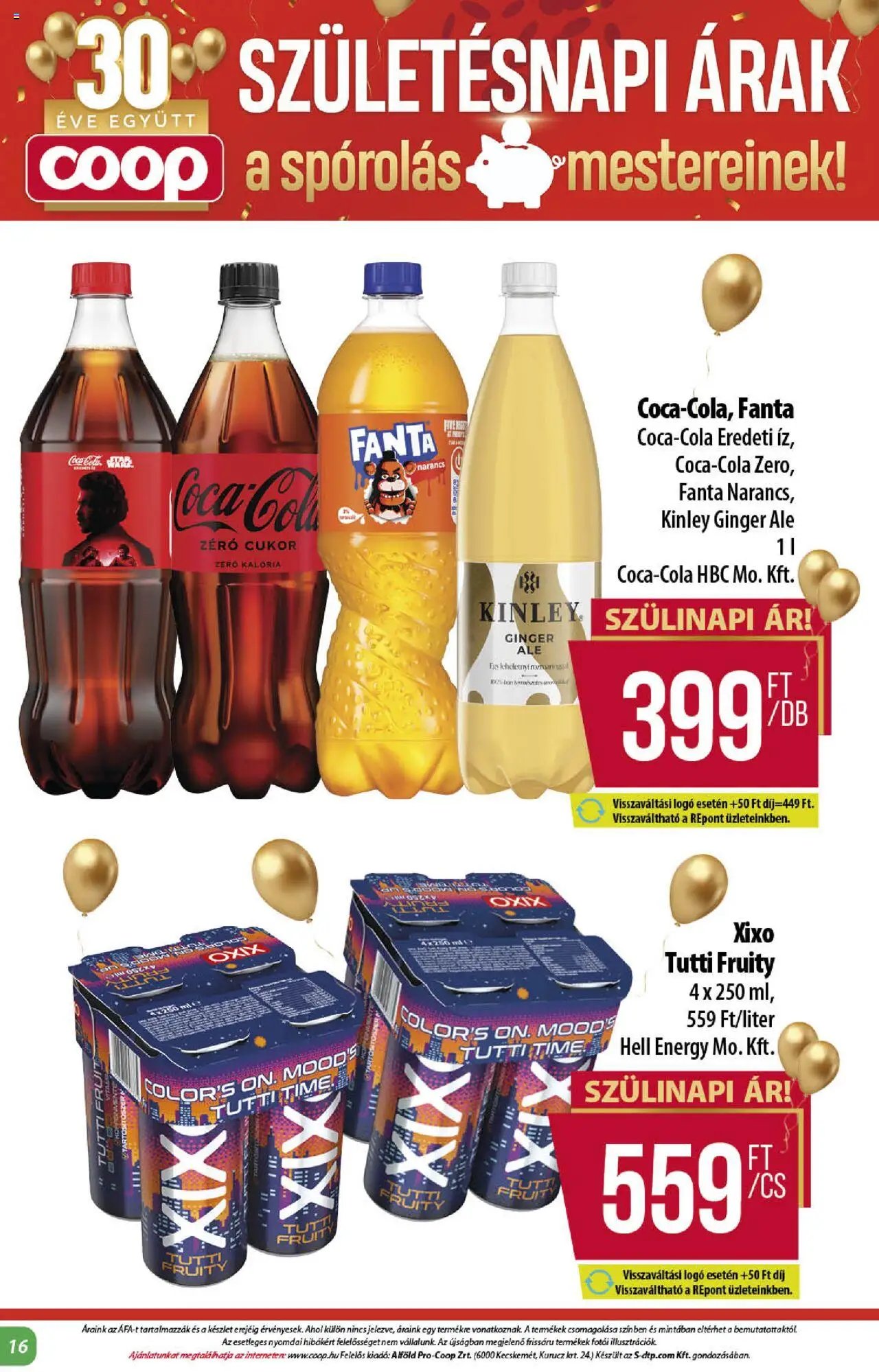 COOP újság 2025.10.16. Alföld Pro-Coop Zrt. - Abc szuper (2025-10-16 - 2025-10-22)