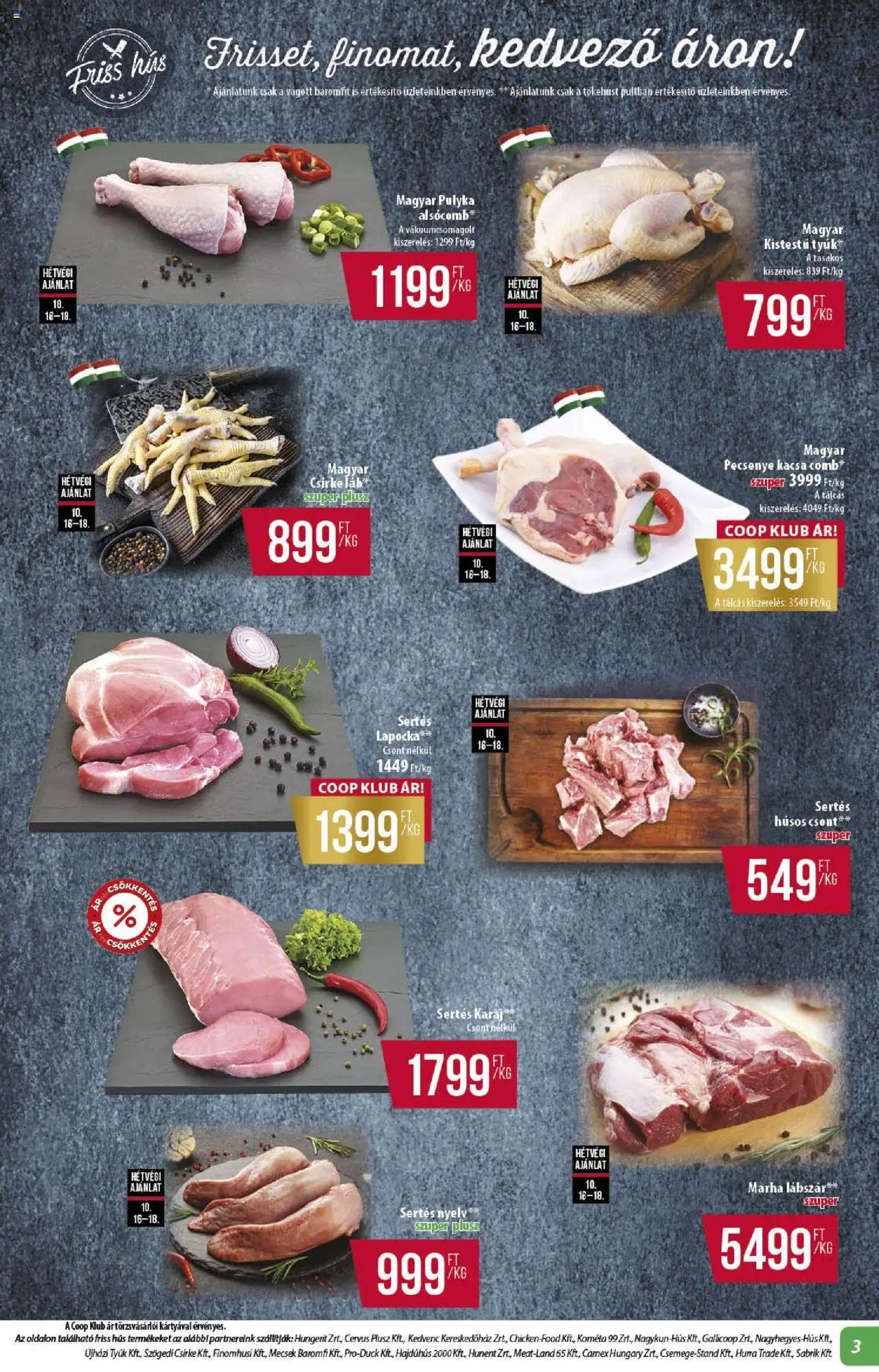 COOP újság 2025.10.16. Alföld Pro-Coop Zrt. - Abc szuper (2025-10-16 - 2025-10-22)