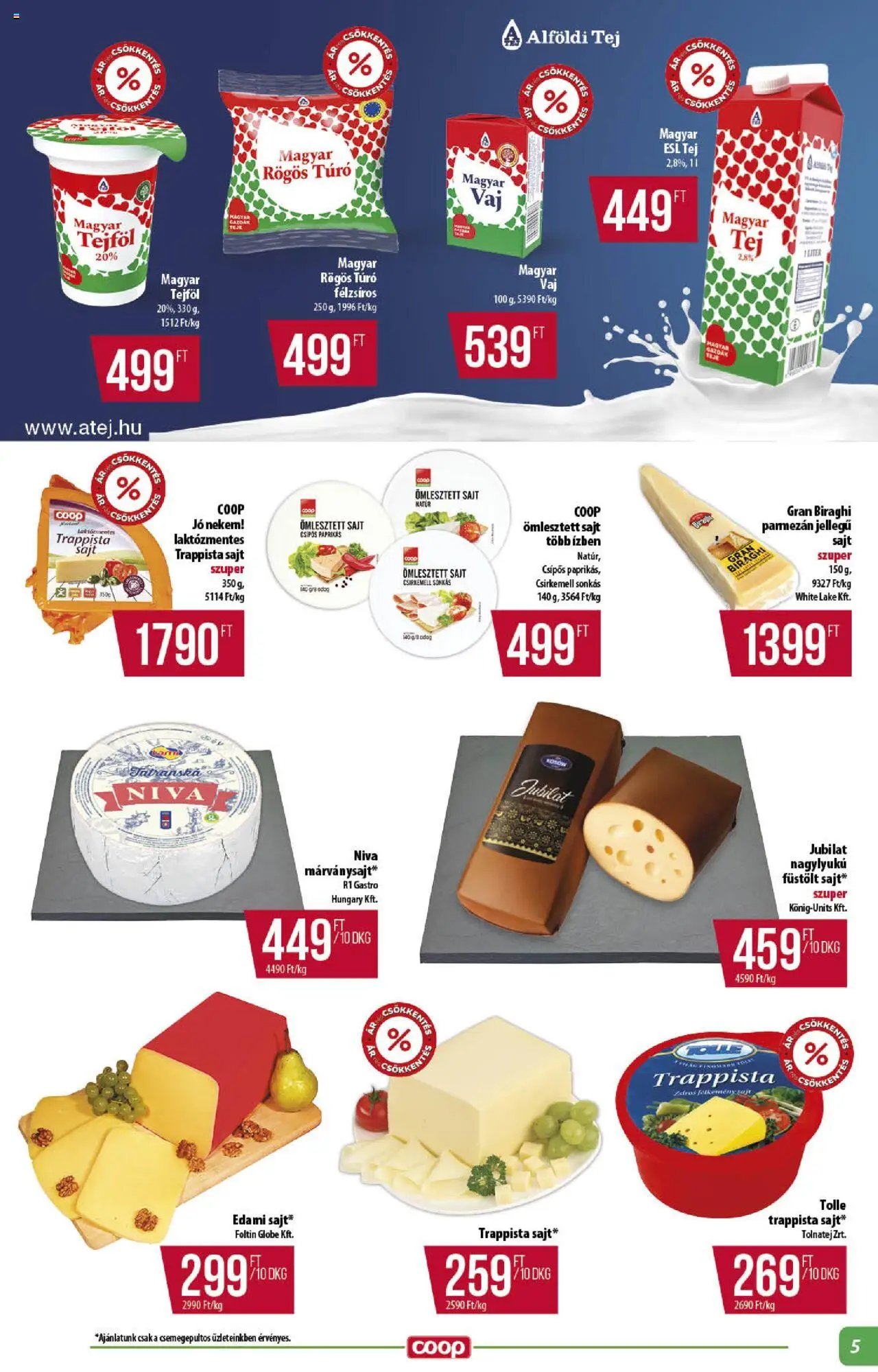 COOP újság 2025.10.16. Alföld Pro-Coop Zrt. - Abc szuper (2025-10-16 - 2025-10-22)