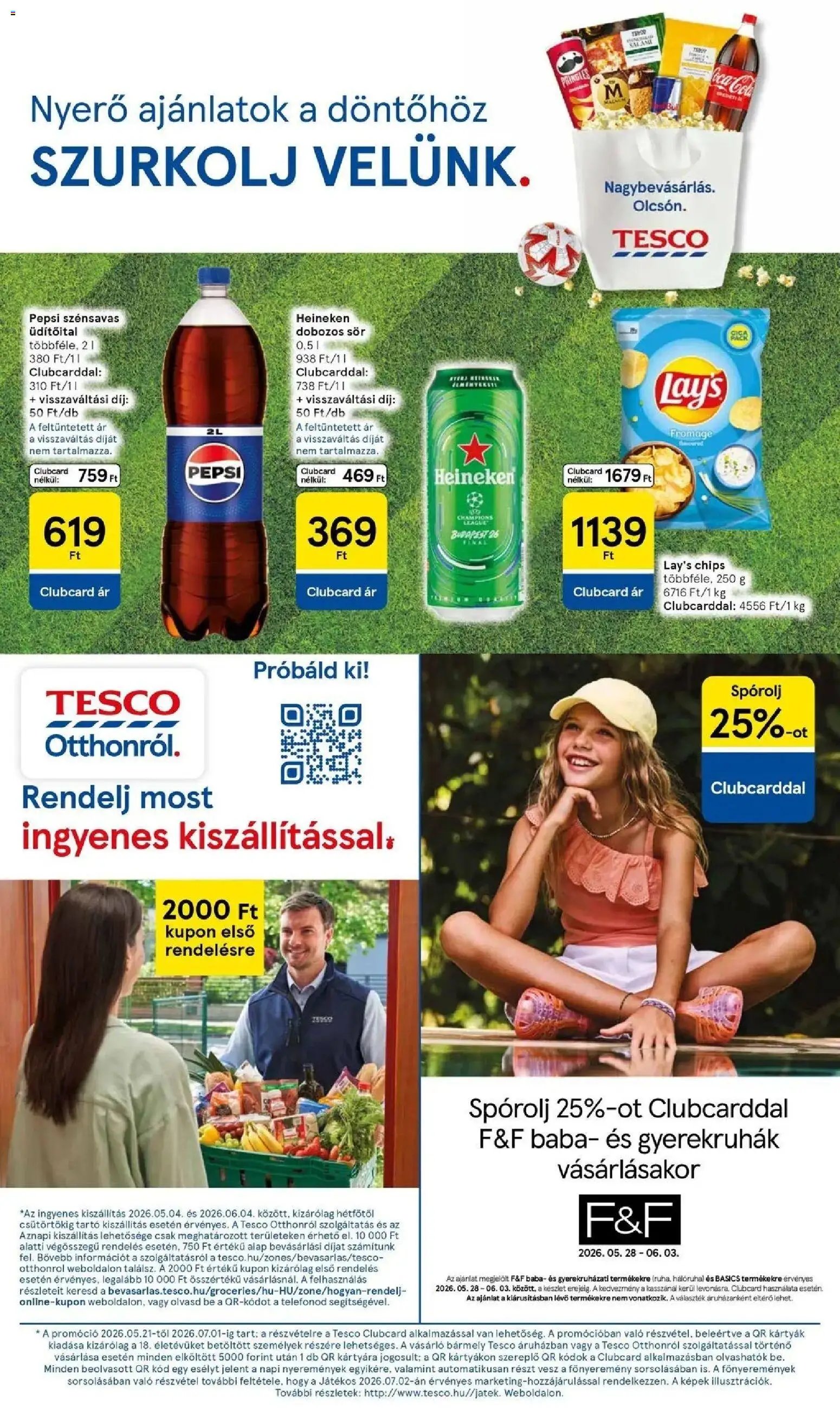 Tesco újság 2026.05.28. Tesco akciós újság