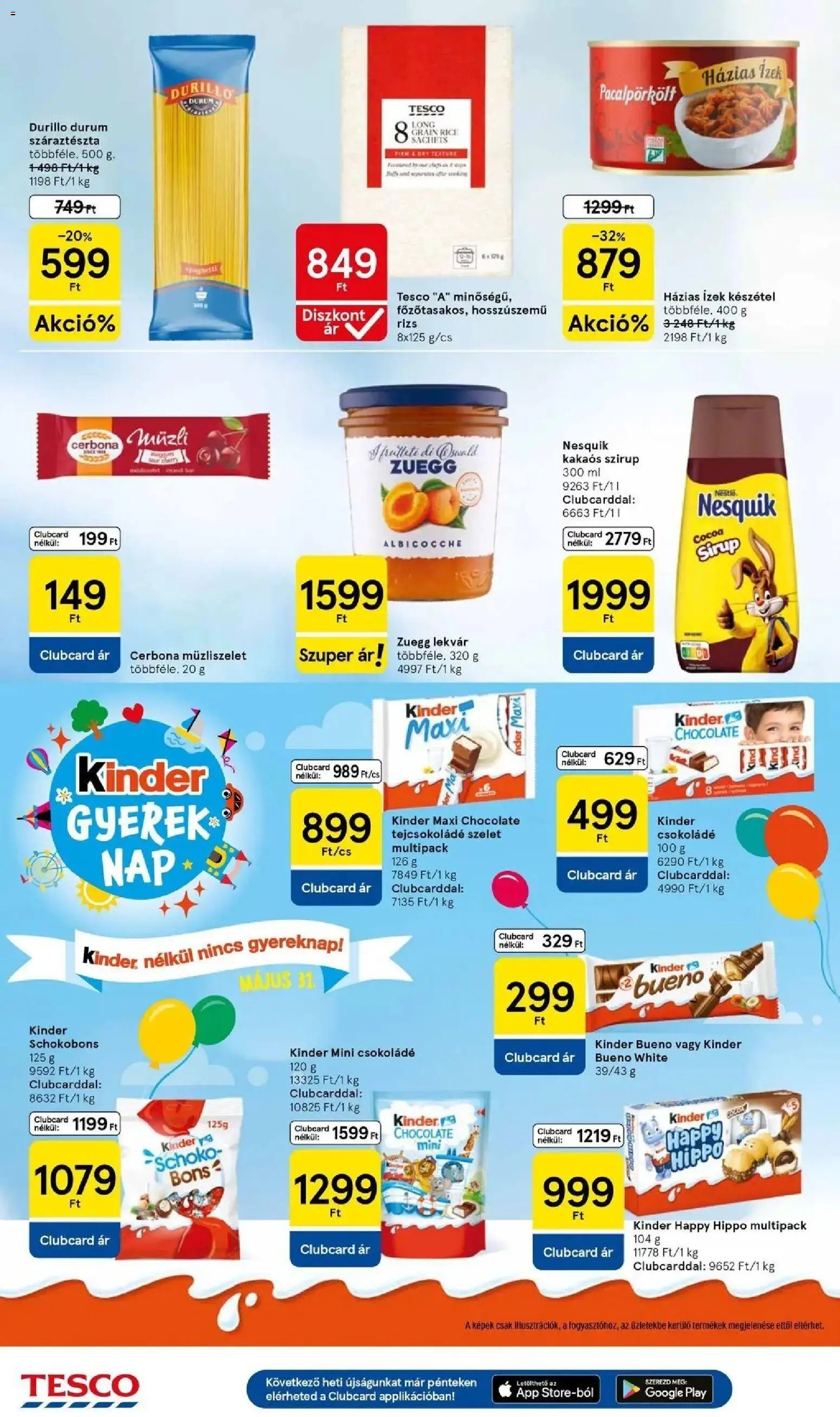 Tesco újság 2026.05.28. Tesco akciós újság