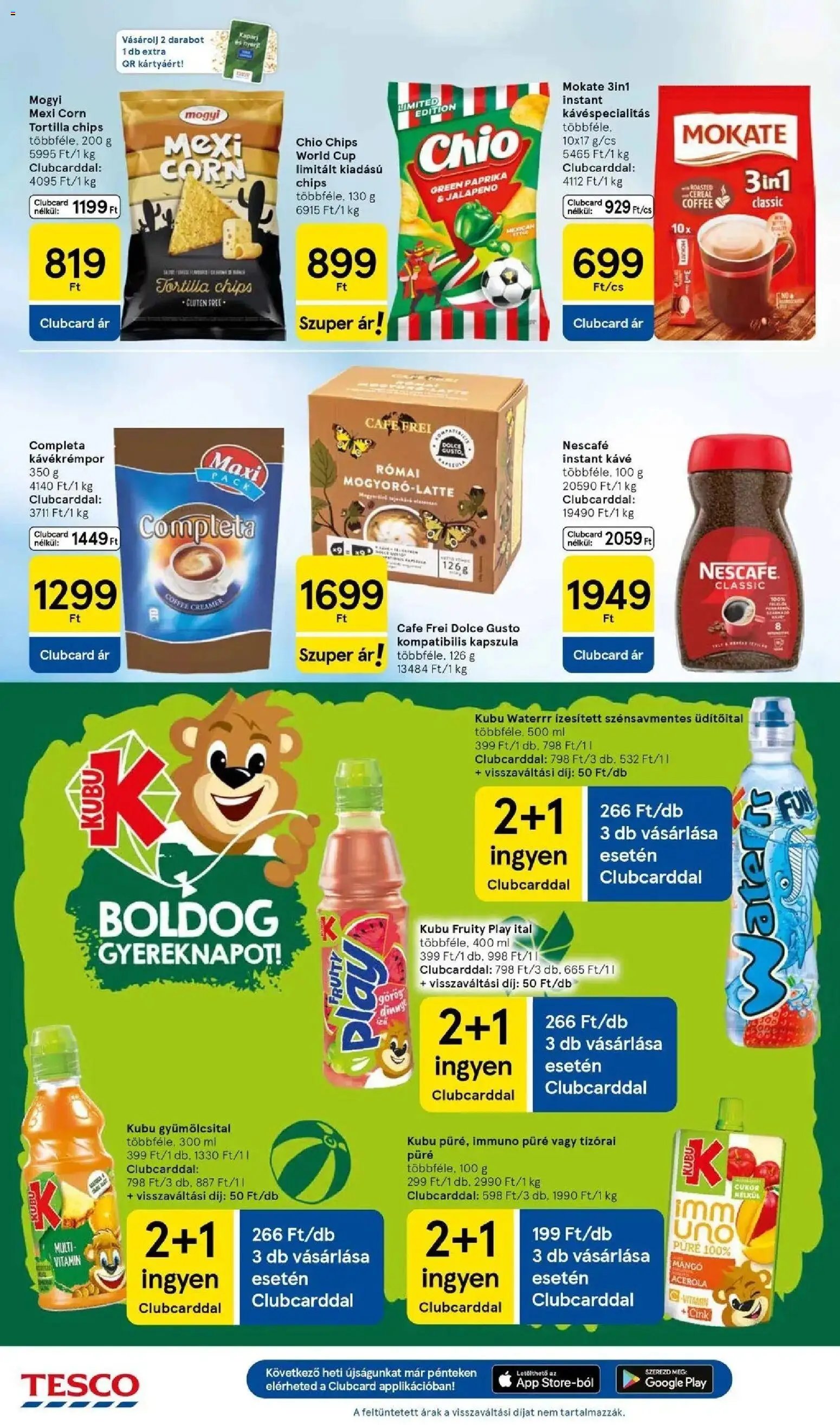 Tesco újság 2026.05.28. Tesco akciós újság