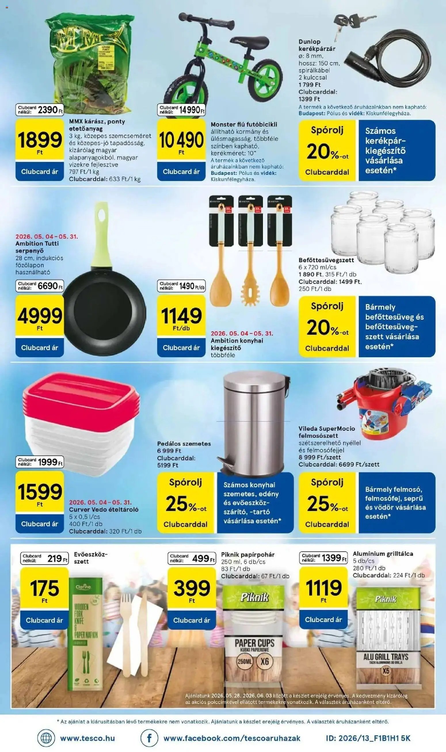 Tesco újság 2026.05.28. Tesco akciós újság