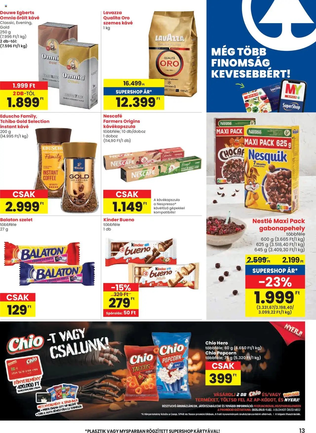 Spar újság 2025.09.18. Akciós újság Spar (2025-09-18 - 2025-09-24)