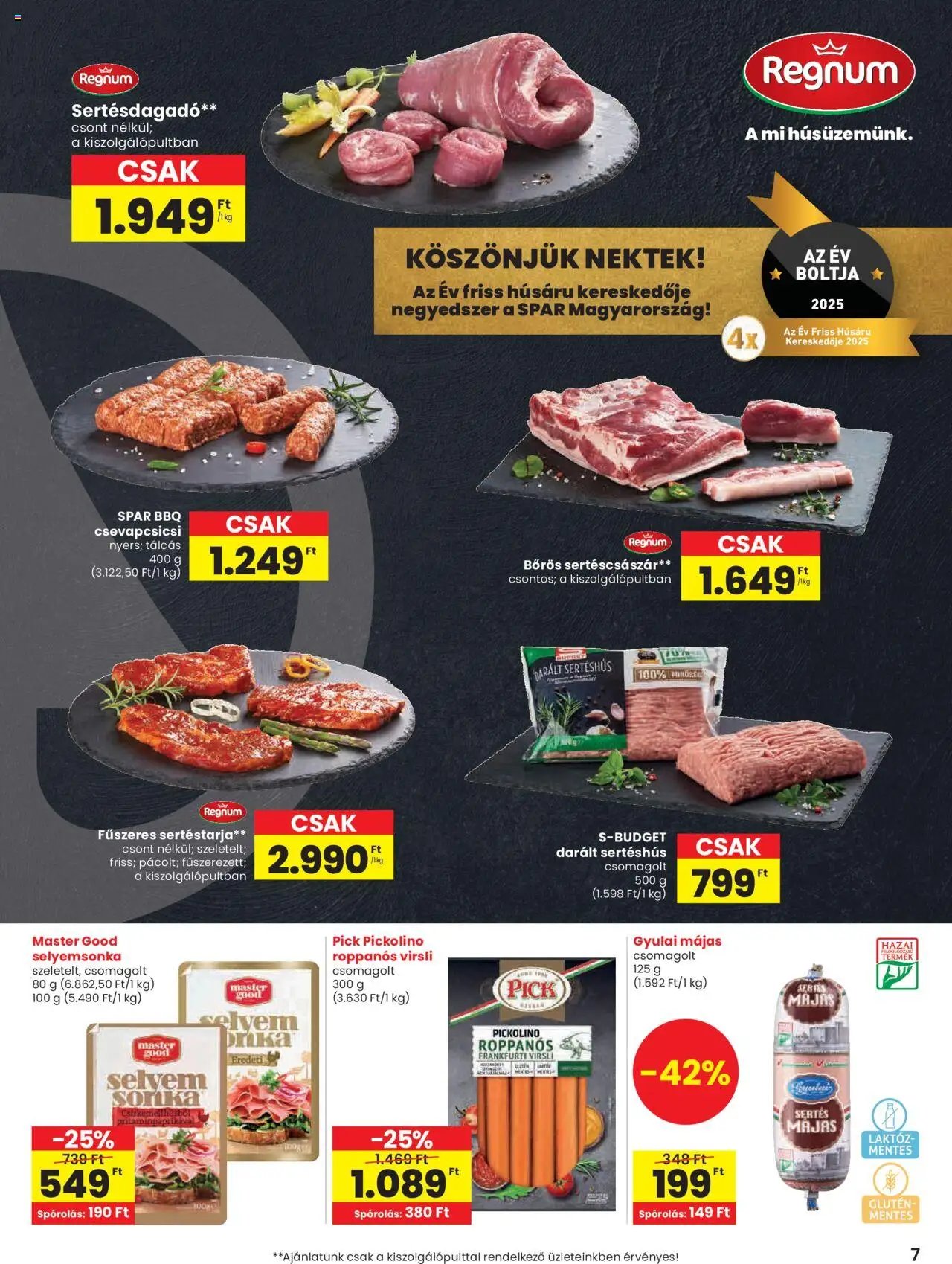 Spar újság 2025.09.18. Akciós újság Spar (2025-09-18 - 2025-09-24)