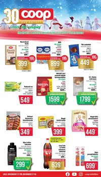 COOP újság 2025.12.11. Mecsek - Mini & Abc & Szuper (2025-12-11 - 2025-12-17)