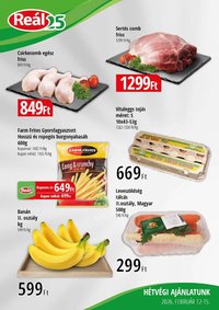 Reál újság 2026.02.12. Bevásárló hétvége - Kisalföld (2026-02-12 - 2026-02-15)