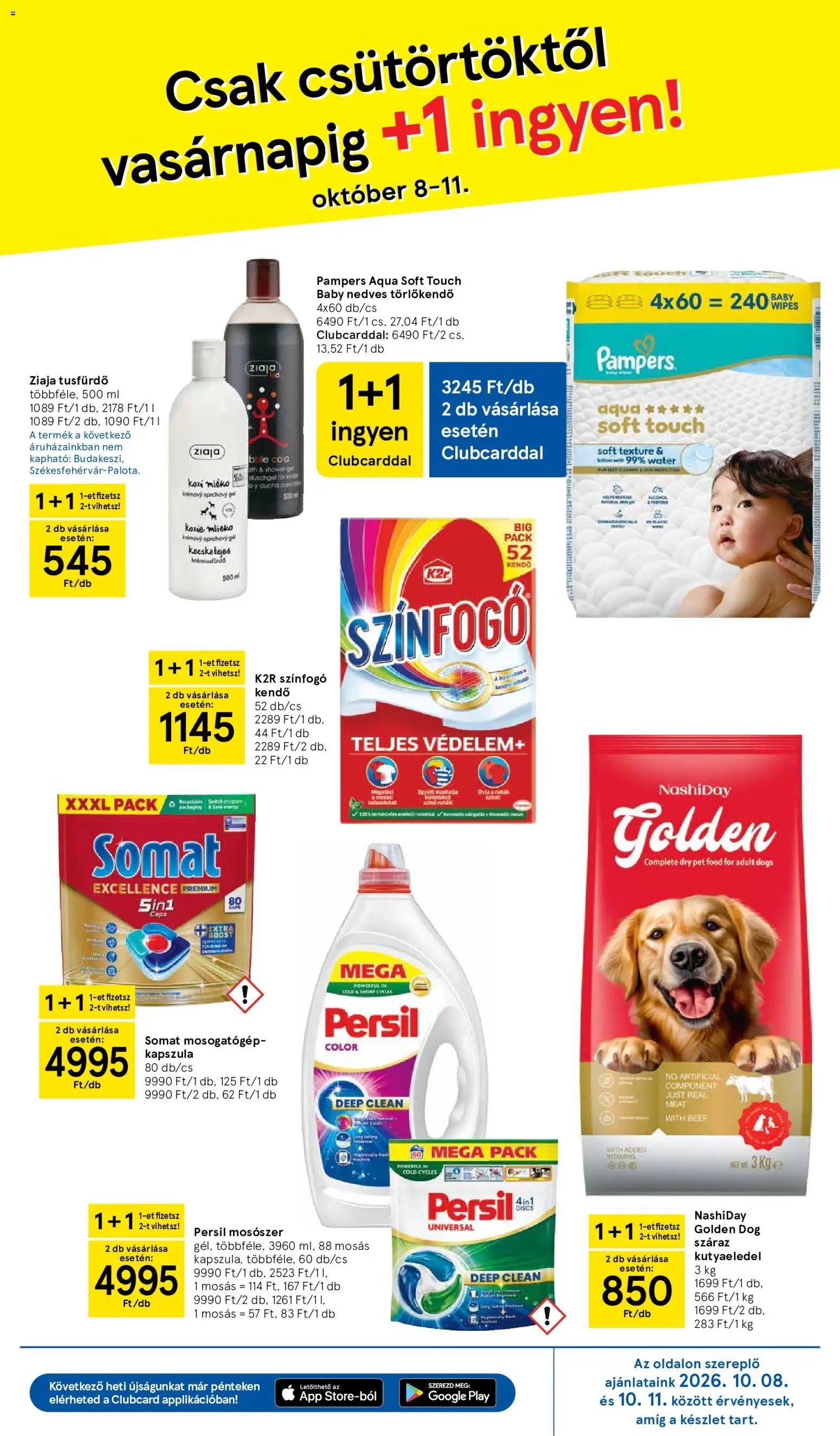 Tesco újság 2026.10.08. Tesco aktuális akciós újság