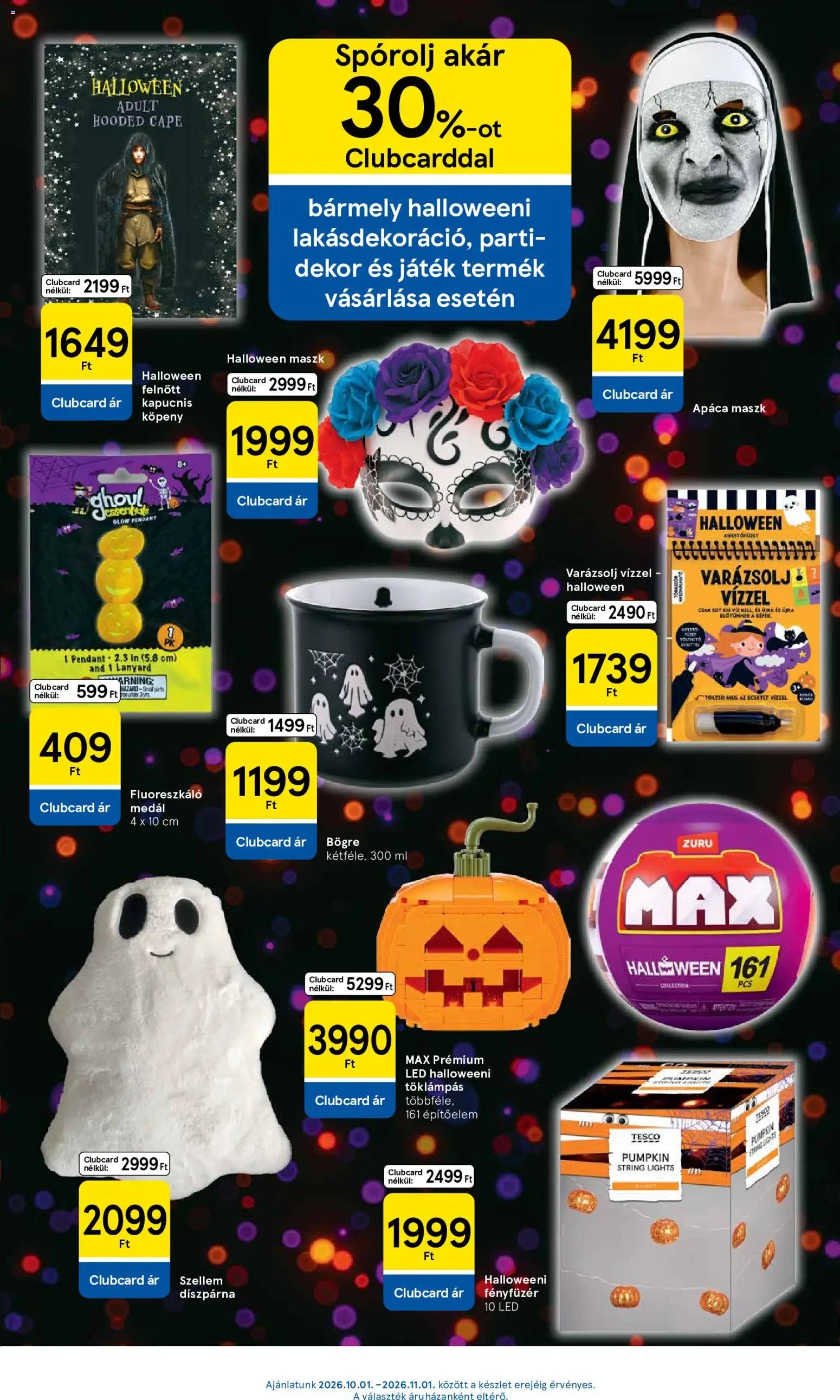 Tesco újság 2026.10.08. Tesco aktuális akciós újság