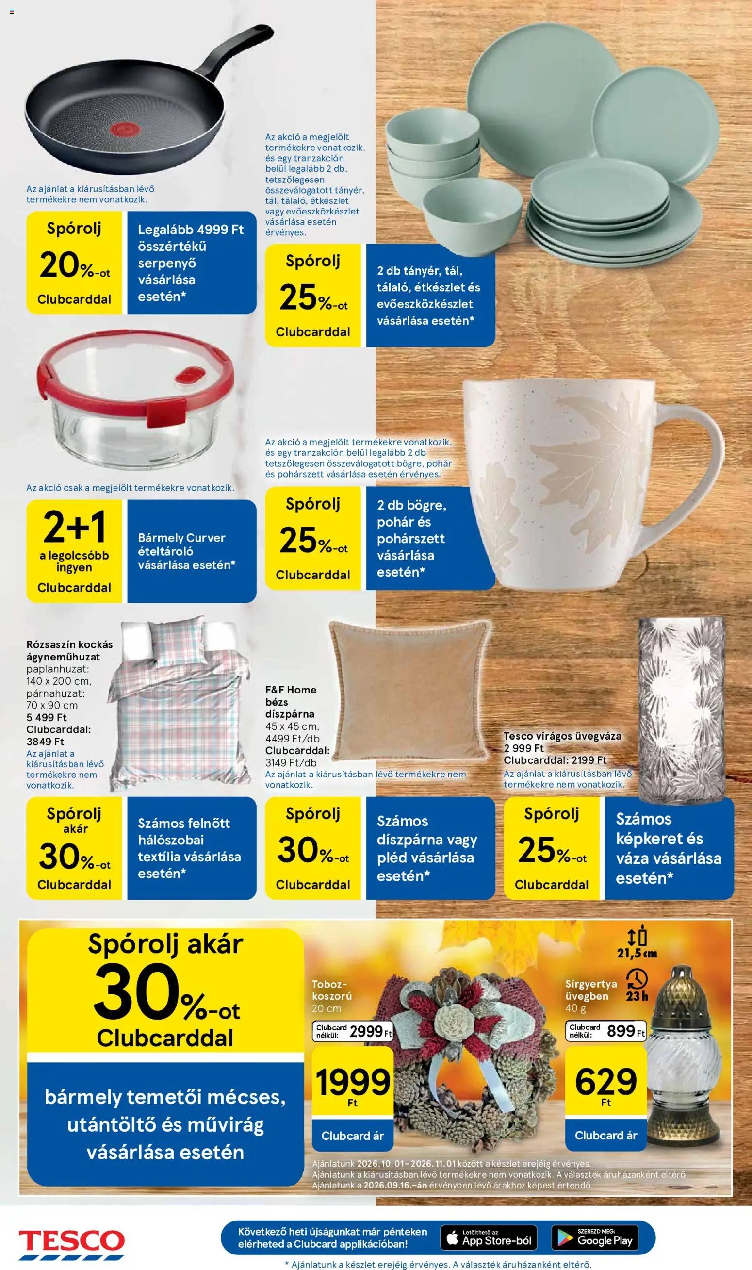 Tesco újság 2026.10.08. Tesco aktuális akciós újság