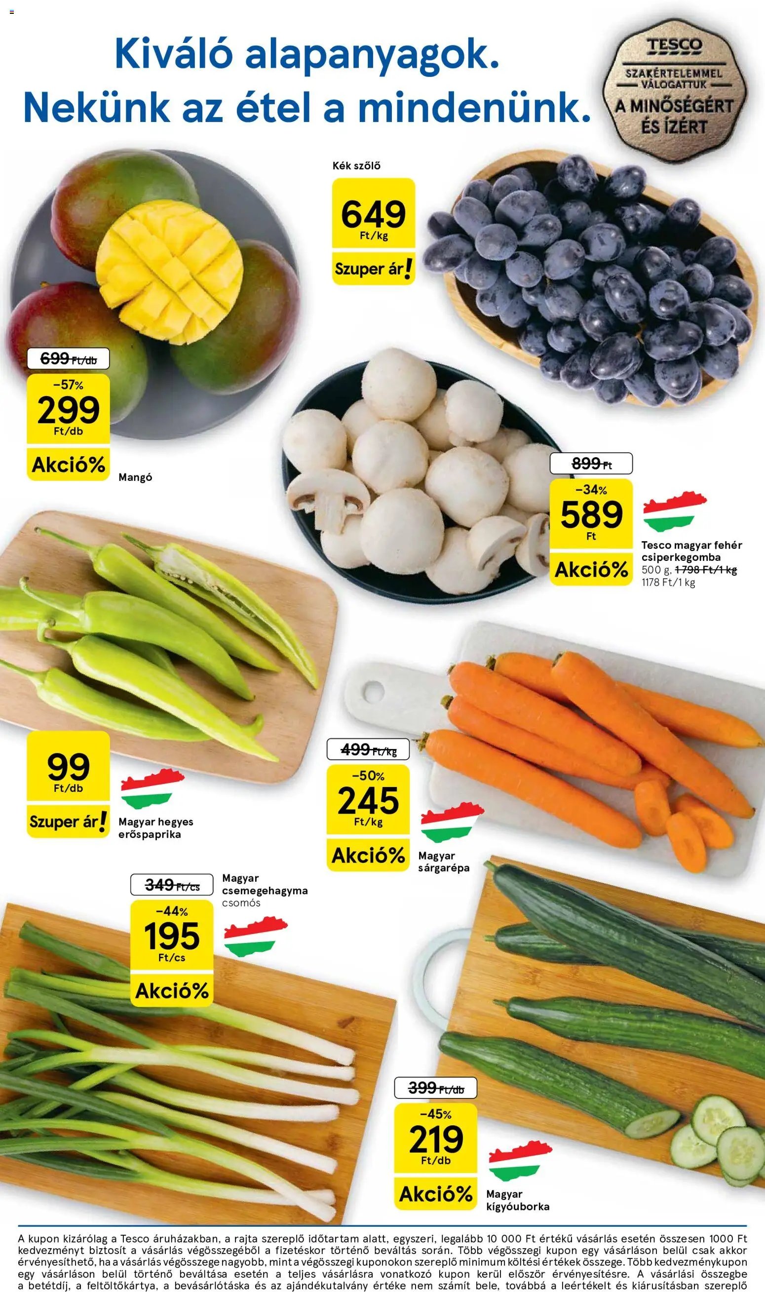 Tesco újság 2026.10.08. Tesco aktuális akciós újság