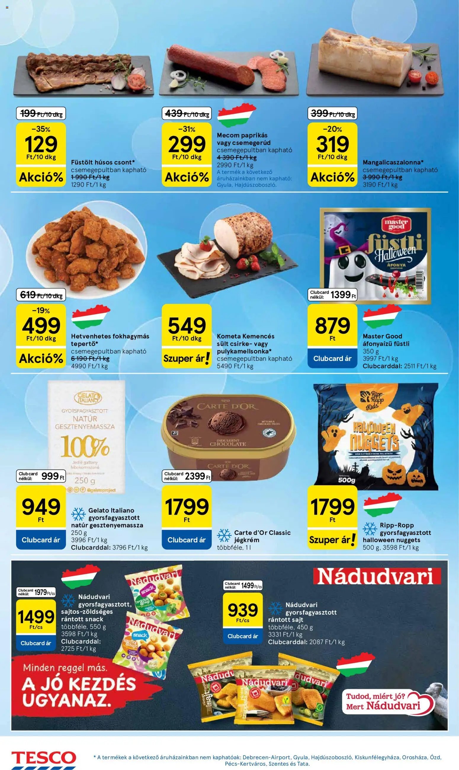 Tesco újság 2026.10.08. Tesco aktuális akciós újság