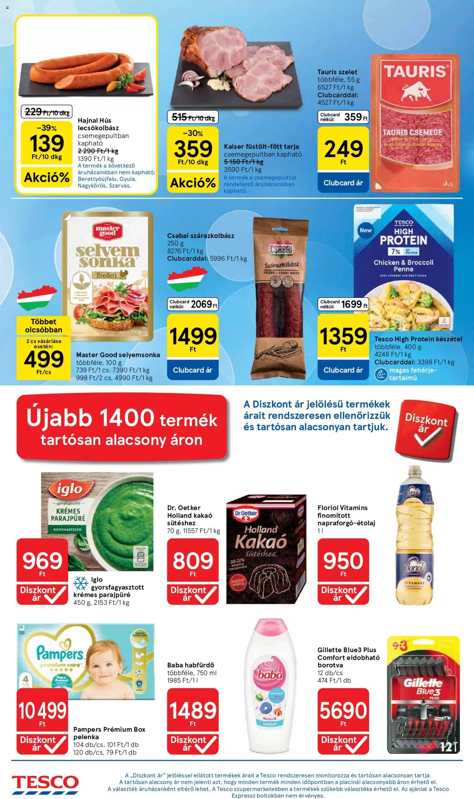 Tesco újság 2026.10.08. Tesco aktuális akciós újság