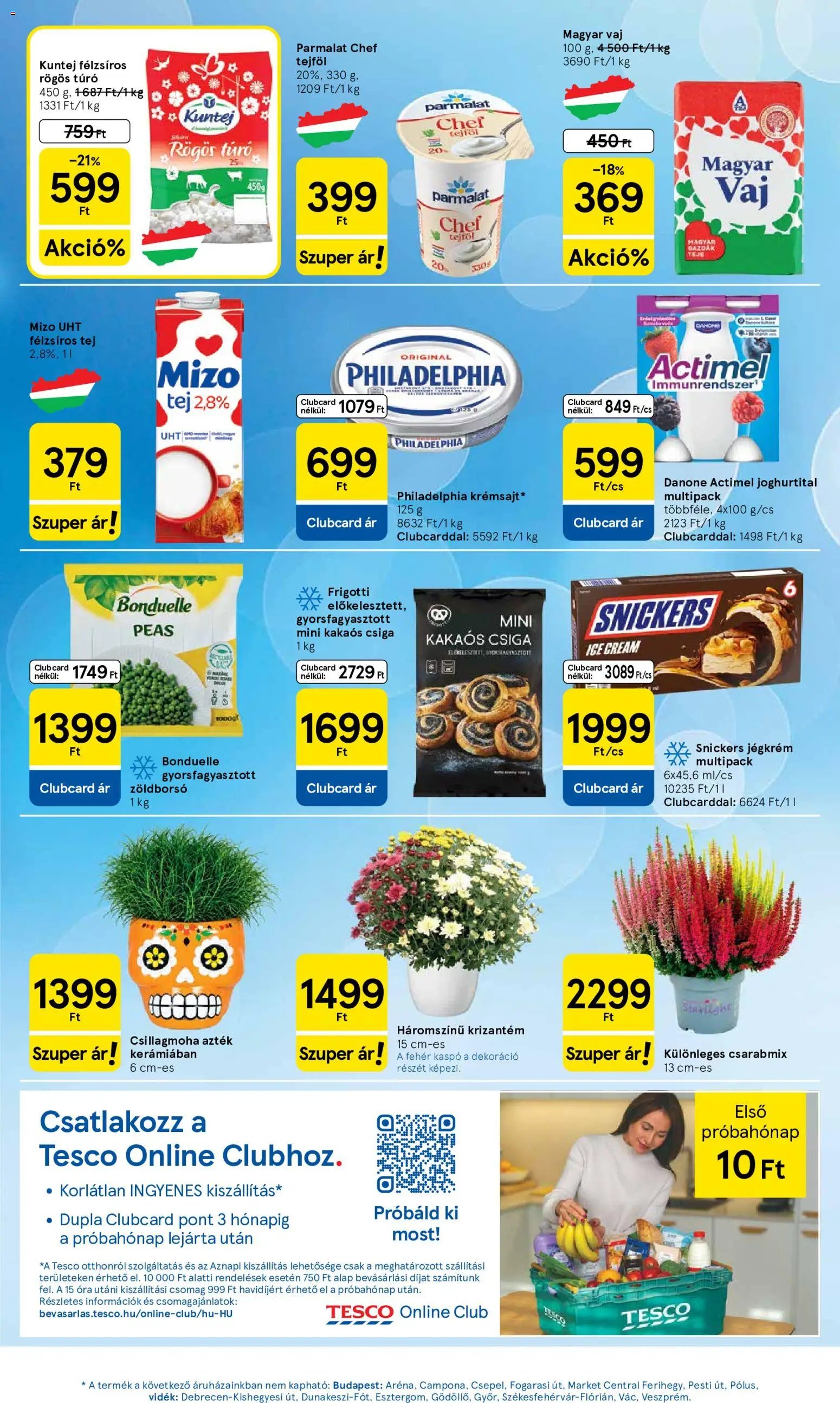 Tesco újság 2026.10.08. Tesco aktuális akciós újság