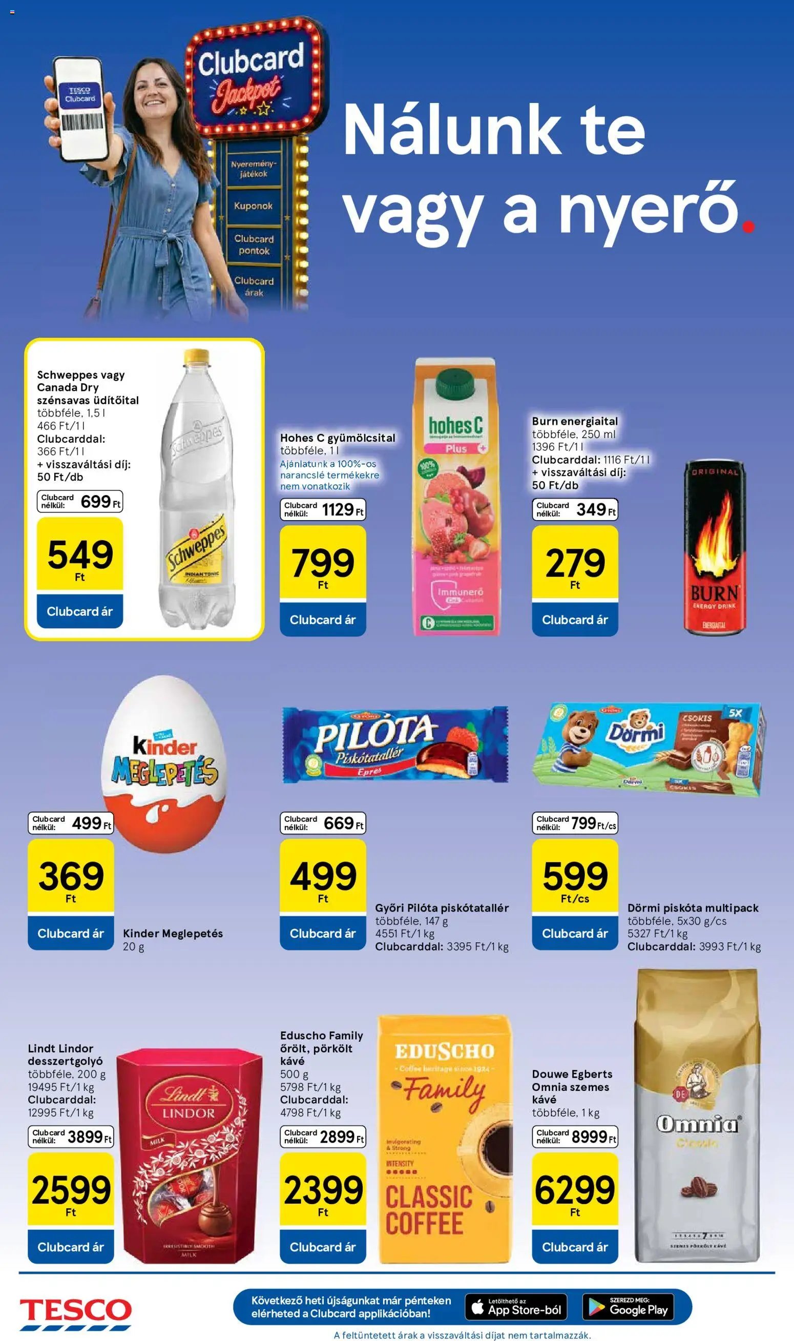 Tesco újság 2026.10.08. Tesco aktuális akciós újság