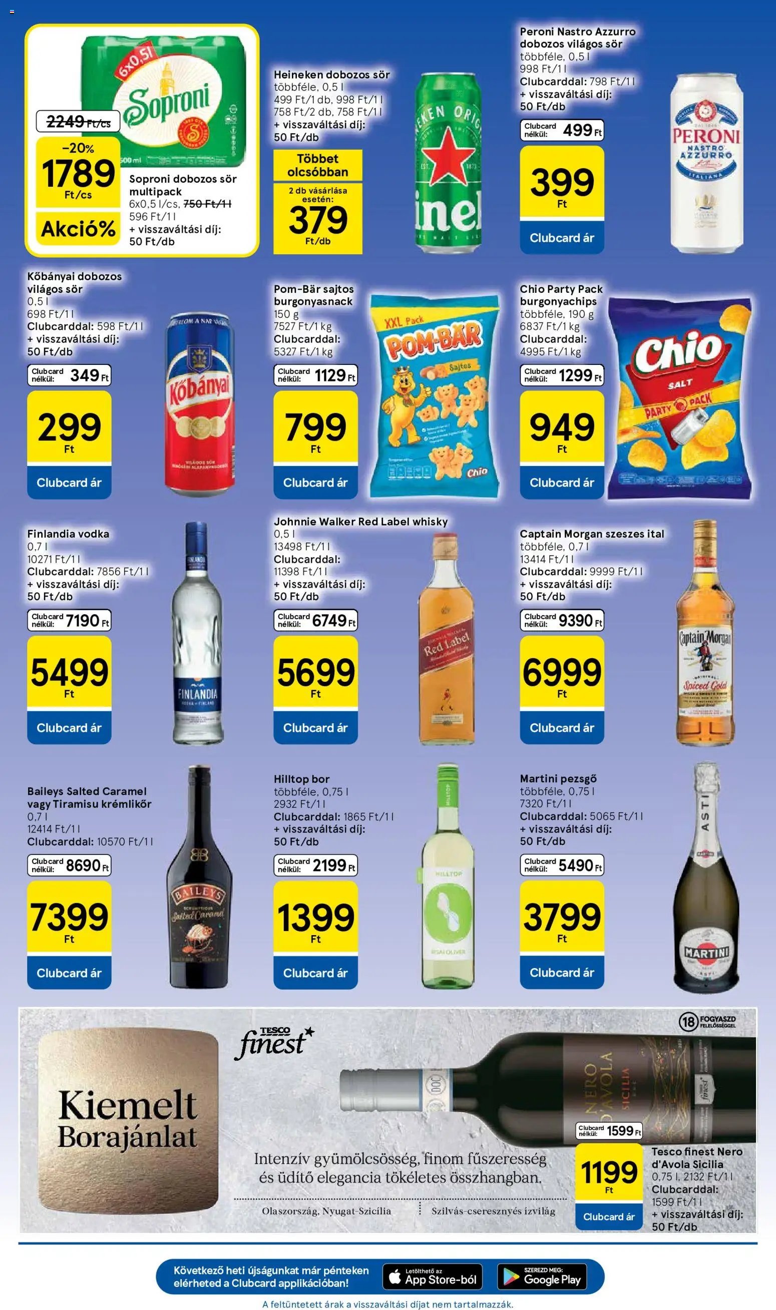 Tesco újság 2026.10.08. Tesco aktuális akciós újság