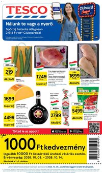 Tesco újság 2026.10.08. Tesco aktuális akciós újság