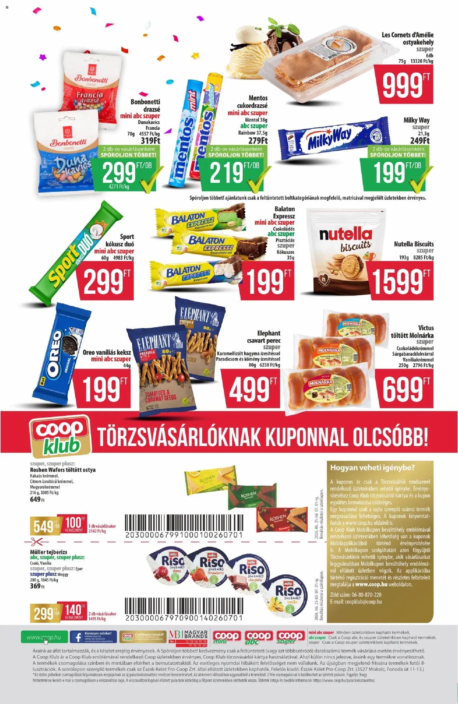 COOP újság 2026.06.25. COOP - Újság Észak Kelet Pro-Coop Zrt